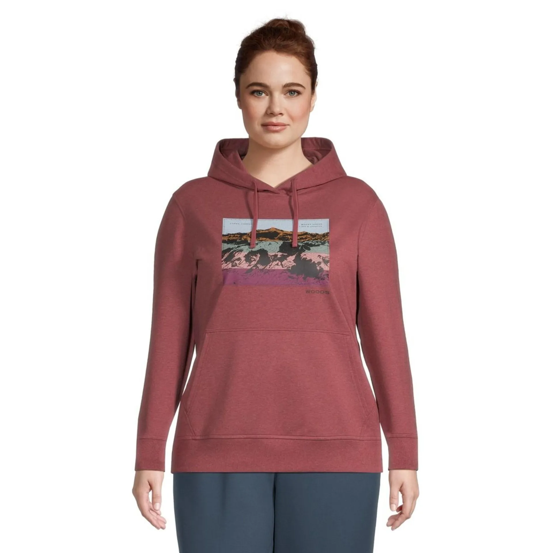 Woods Women's Plus Size Lawson MT Logan Hoodie