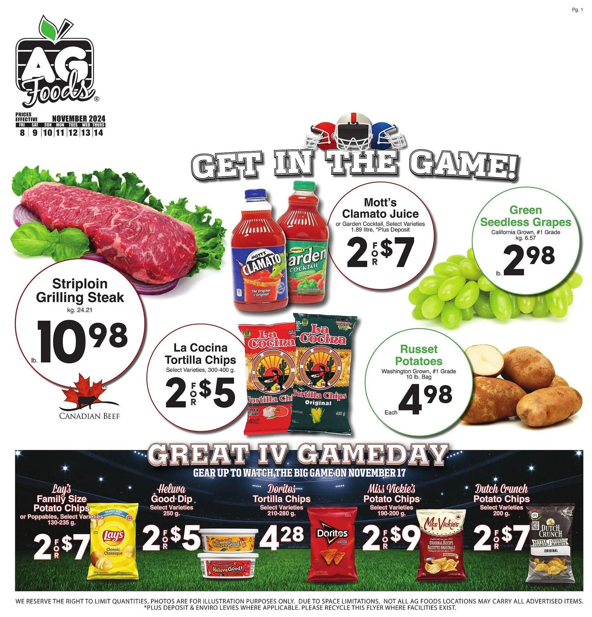 AG Foods flyer - 1