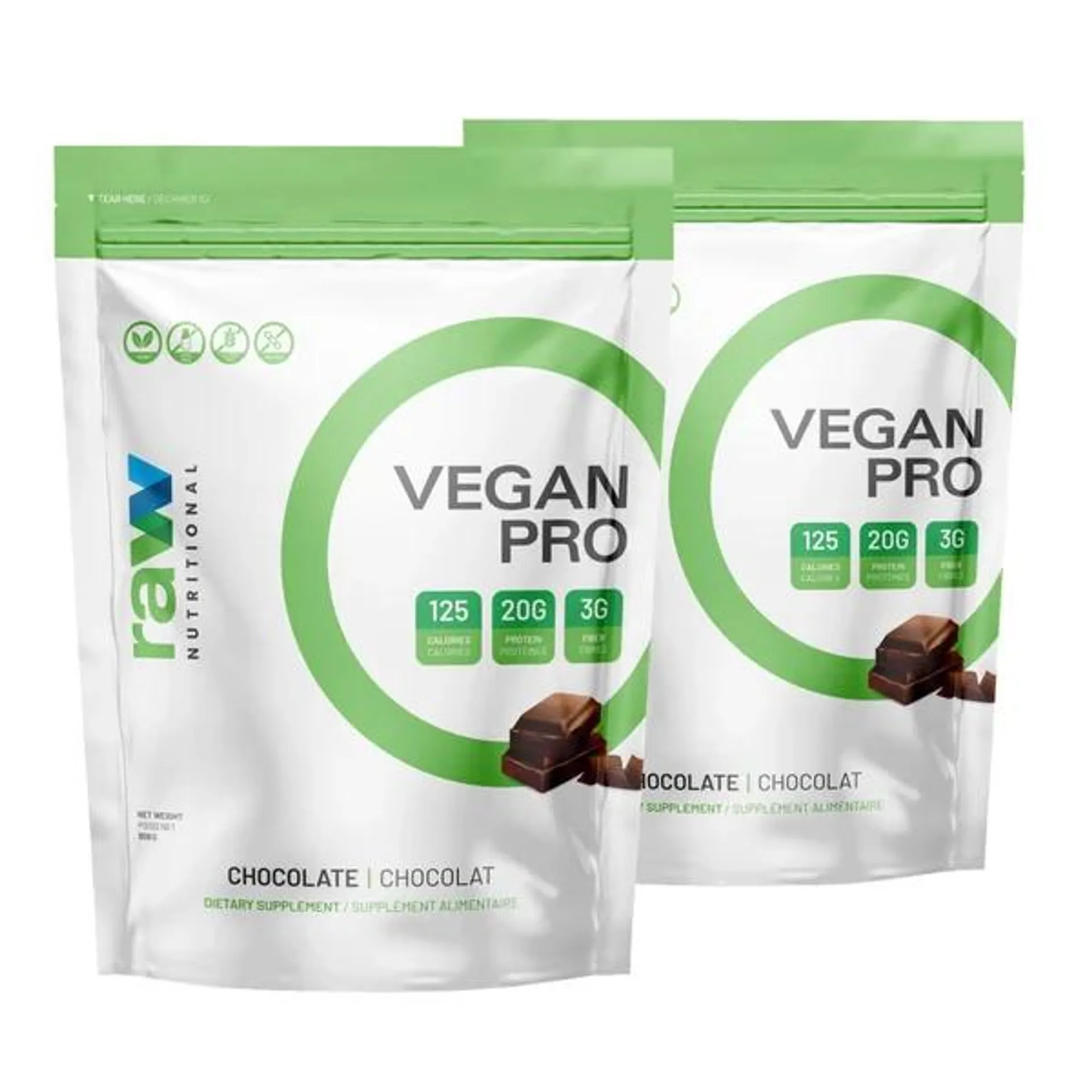 Vegan Pro Plant-Based Protein Powder, 2 x 908 g