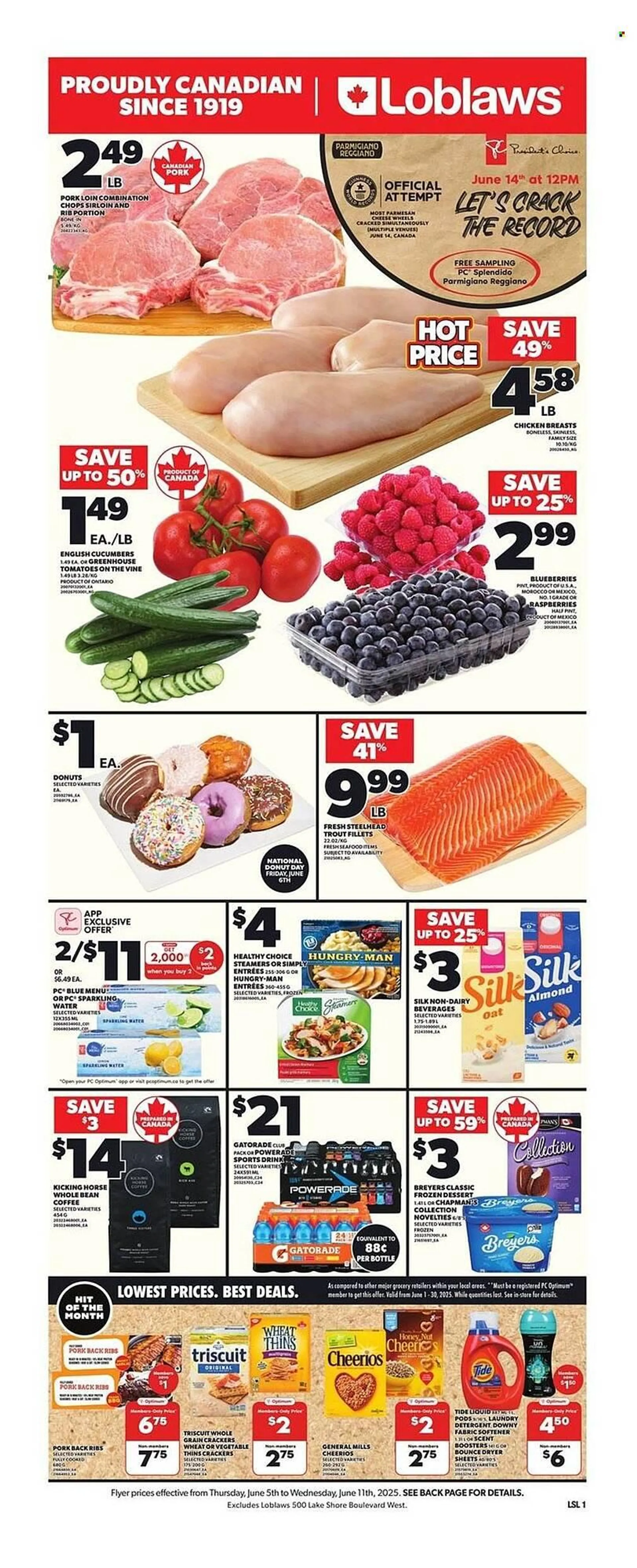 Loblaws flyer from June 5 to June 11 2025 - flyer page 1