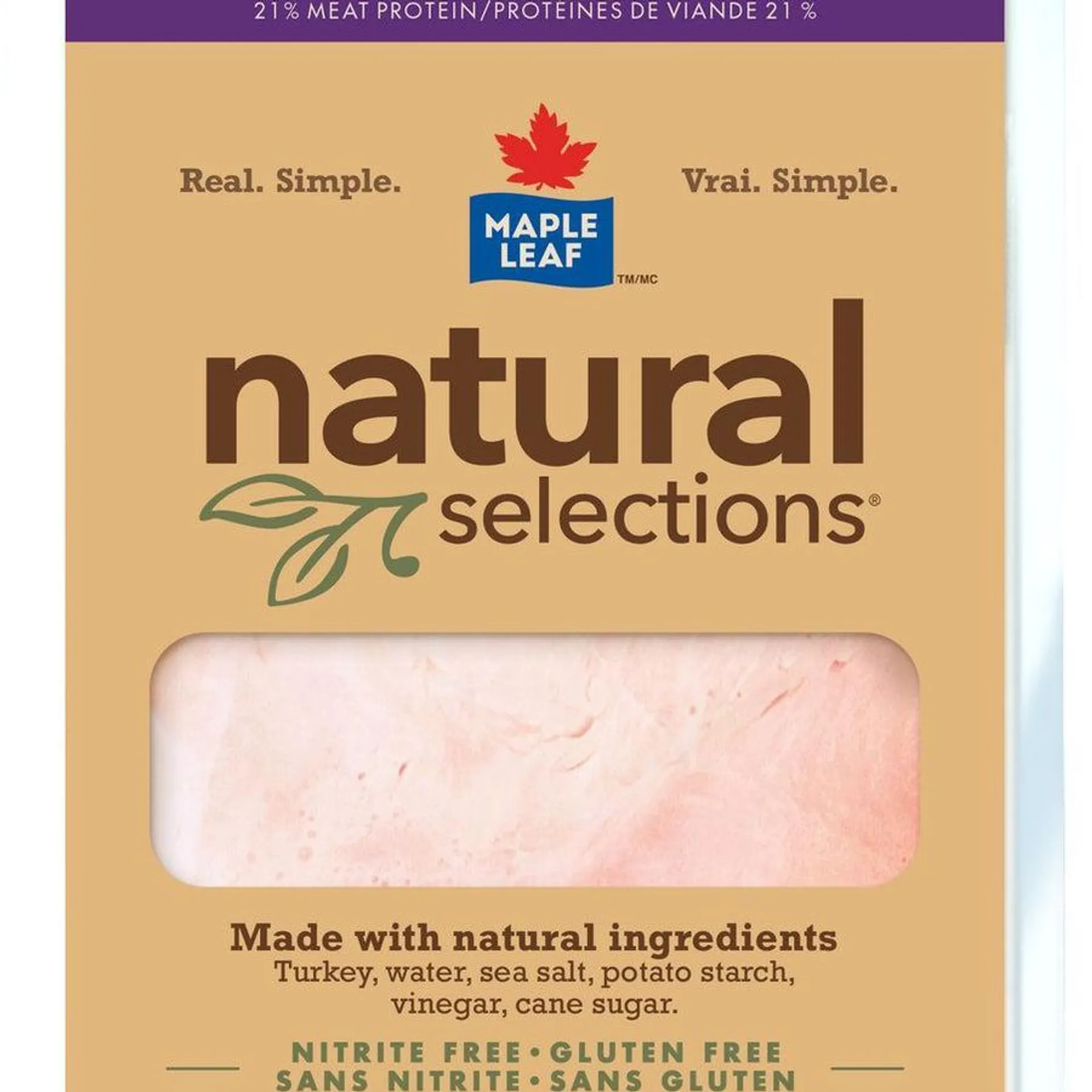 Maple Leaf Natural Selections Oven Roasted Turkey Breast 175g