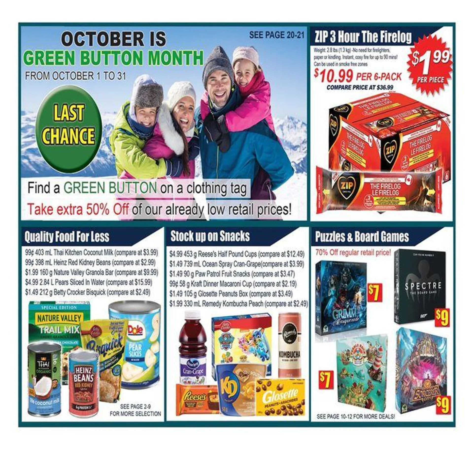 Current deals and offers from September 2 to October 31 2024 - flyer page 38