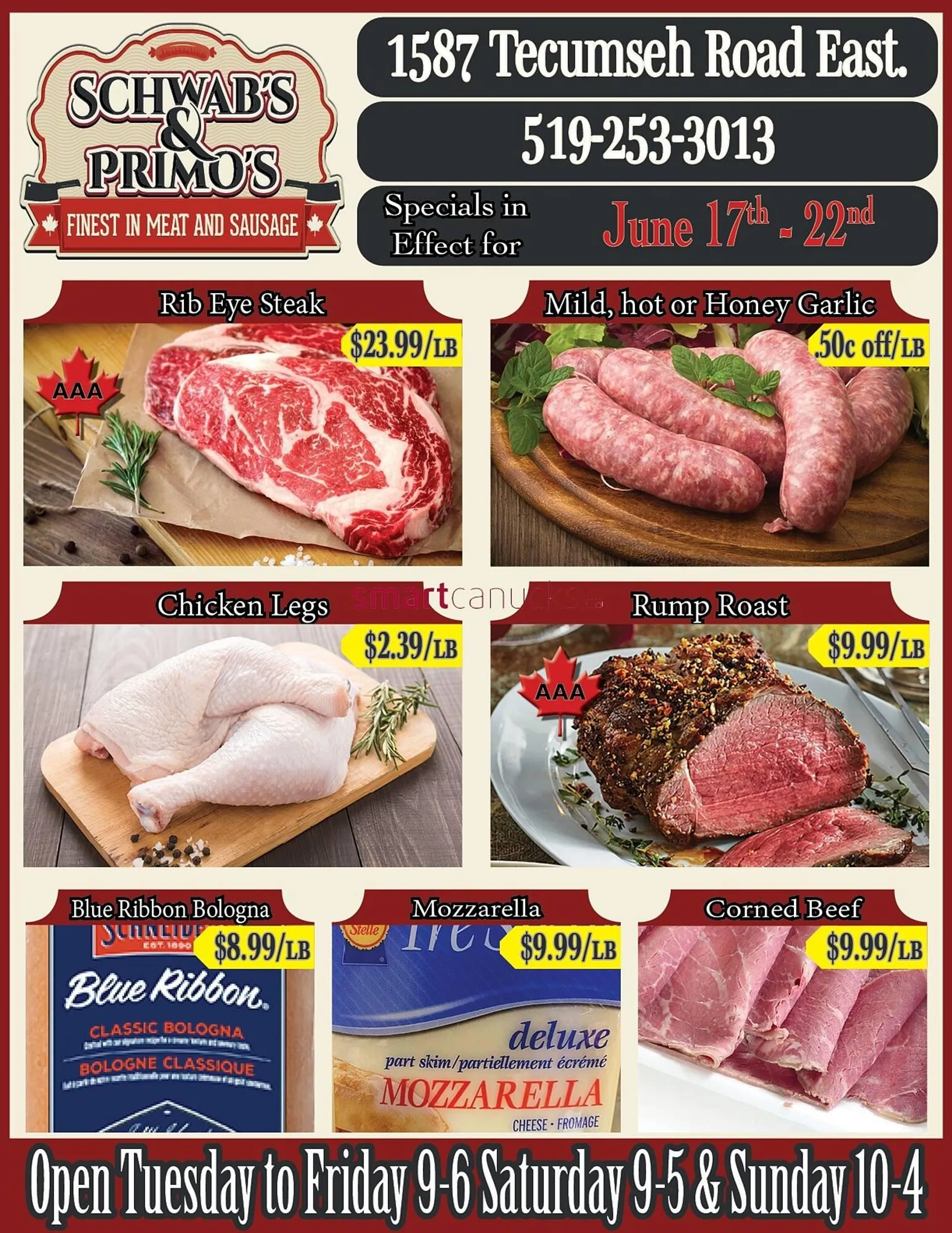 Schwab's & Primo's flyer from June 17 to June 23 2025 - flyer page 1