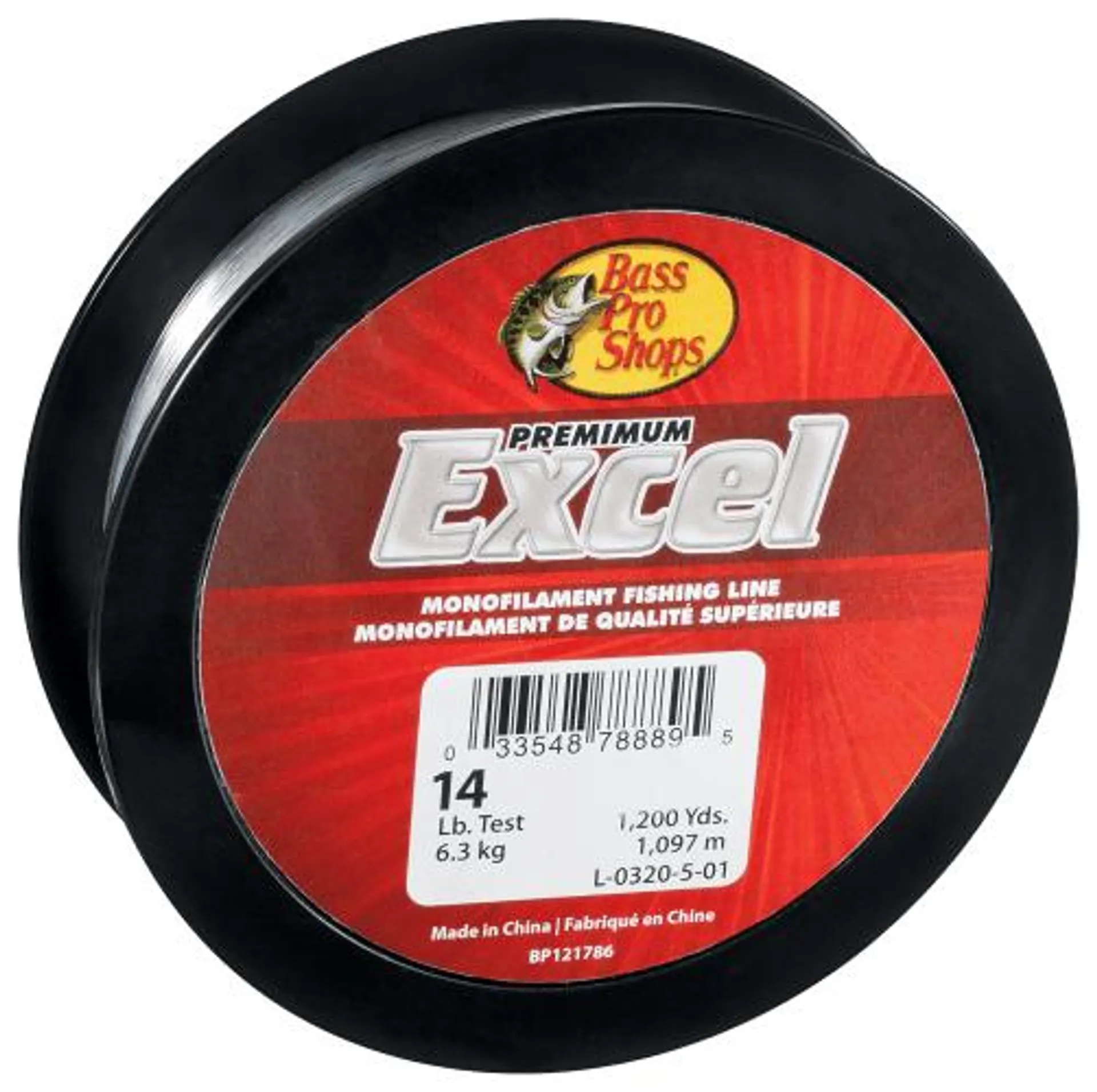 Bass Pro Shops Excel Monofilament Line - Jumbo Spool