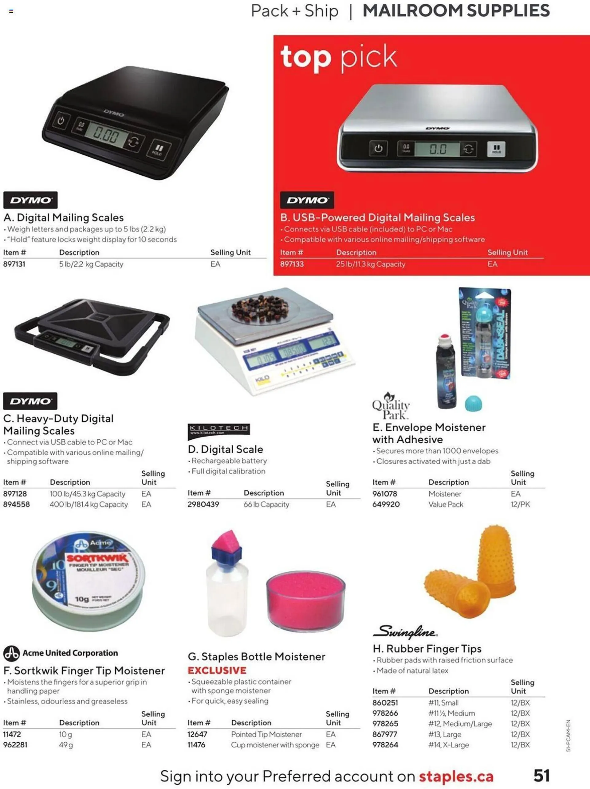 Staples flyer from September 4 to September 4 2025 - flyer page 53