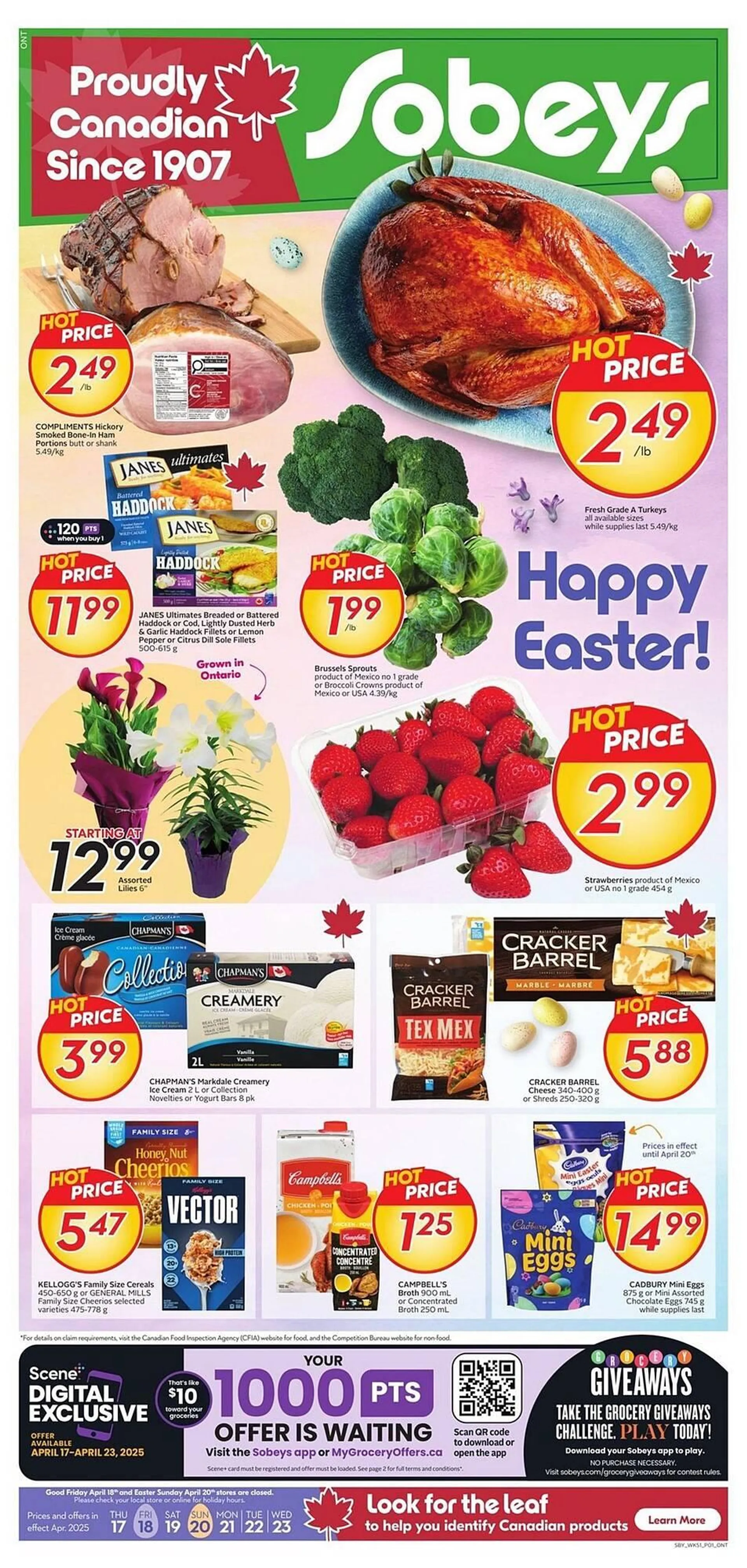 Sobeys flyer - 1