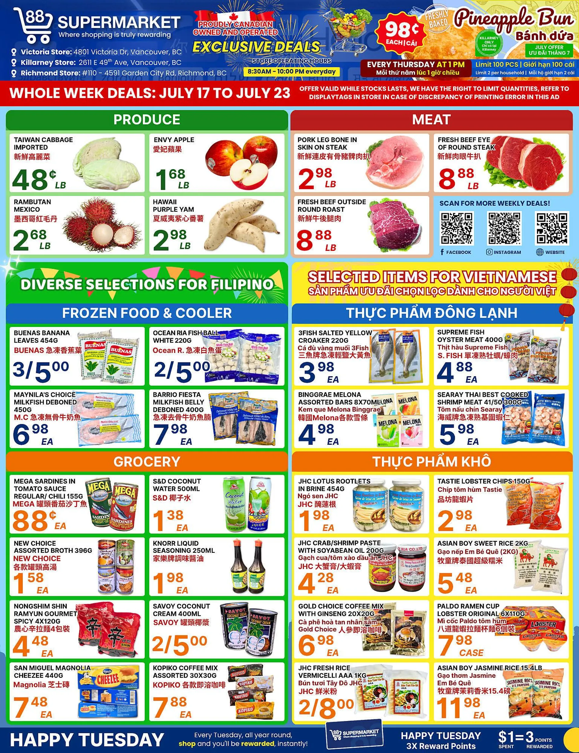 88 Supermarket flyer - 1