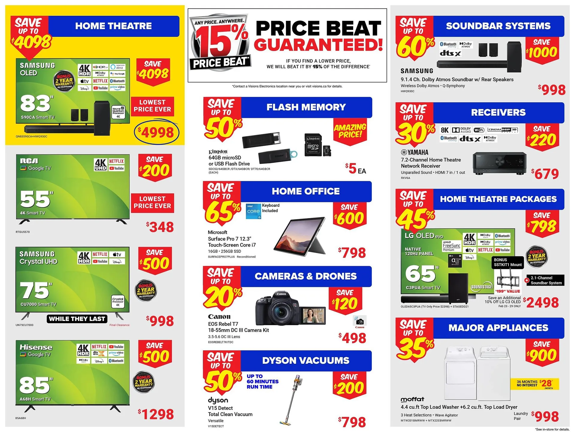 Visions Electronics flyer from February 23 to February 29 2024 - flyer page 2