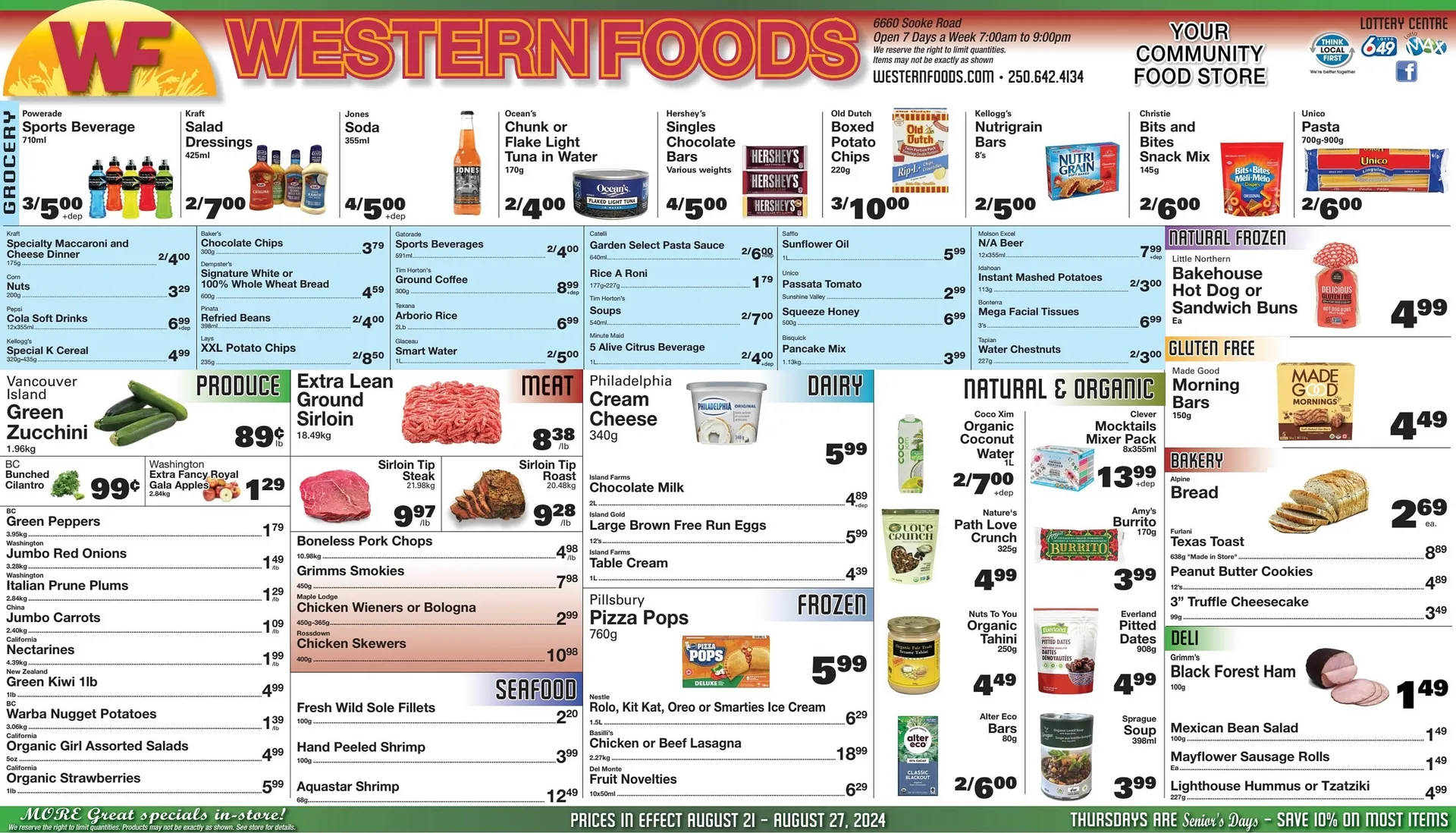 Western Foods flyer - 1