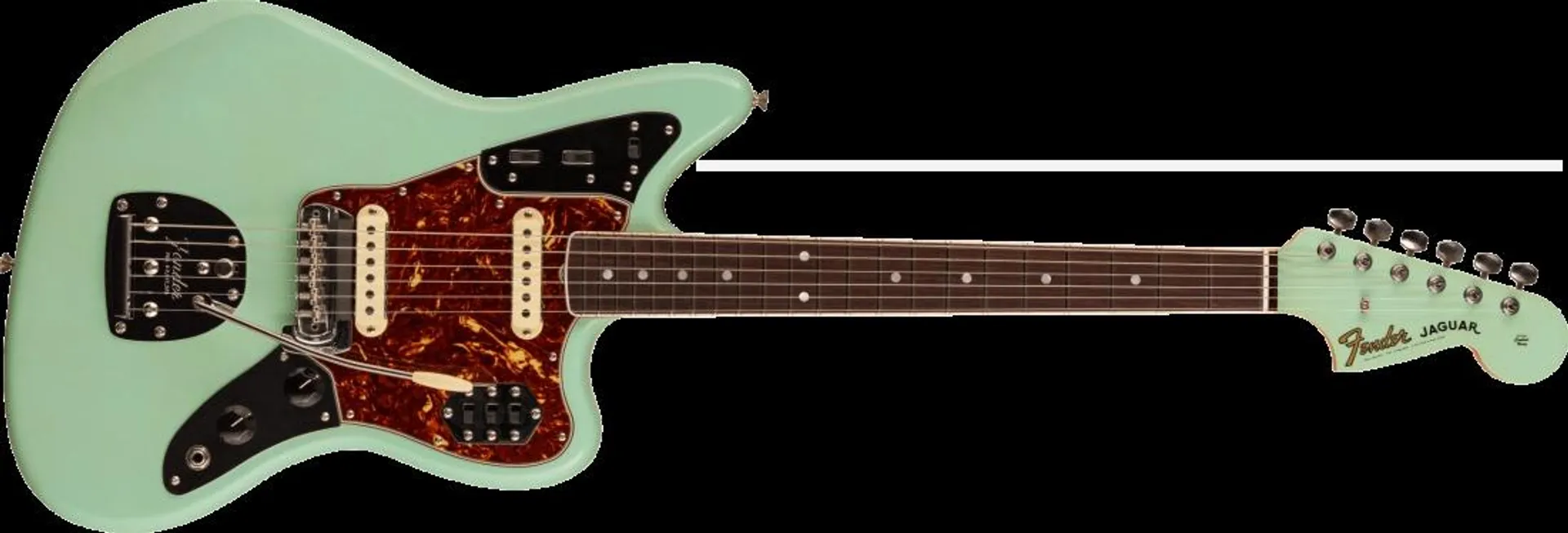 '66 Jaguar Deluxe Closet Classic, Rosewood Fingerboard - Aged Surf Green