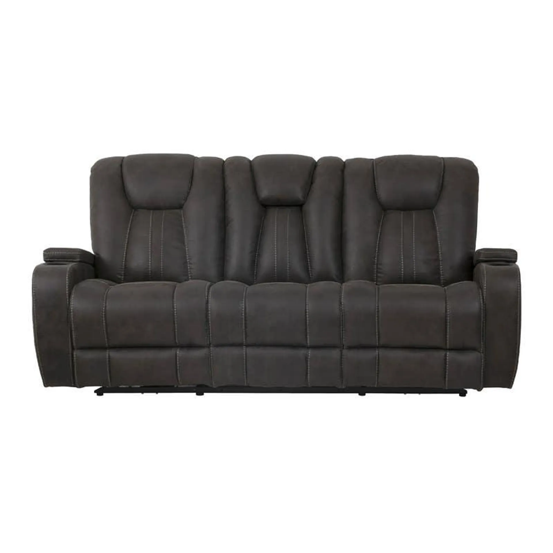 Sofa modulaire inclinable avec dossier rabattable et porte-gobelets - 3 mcx