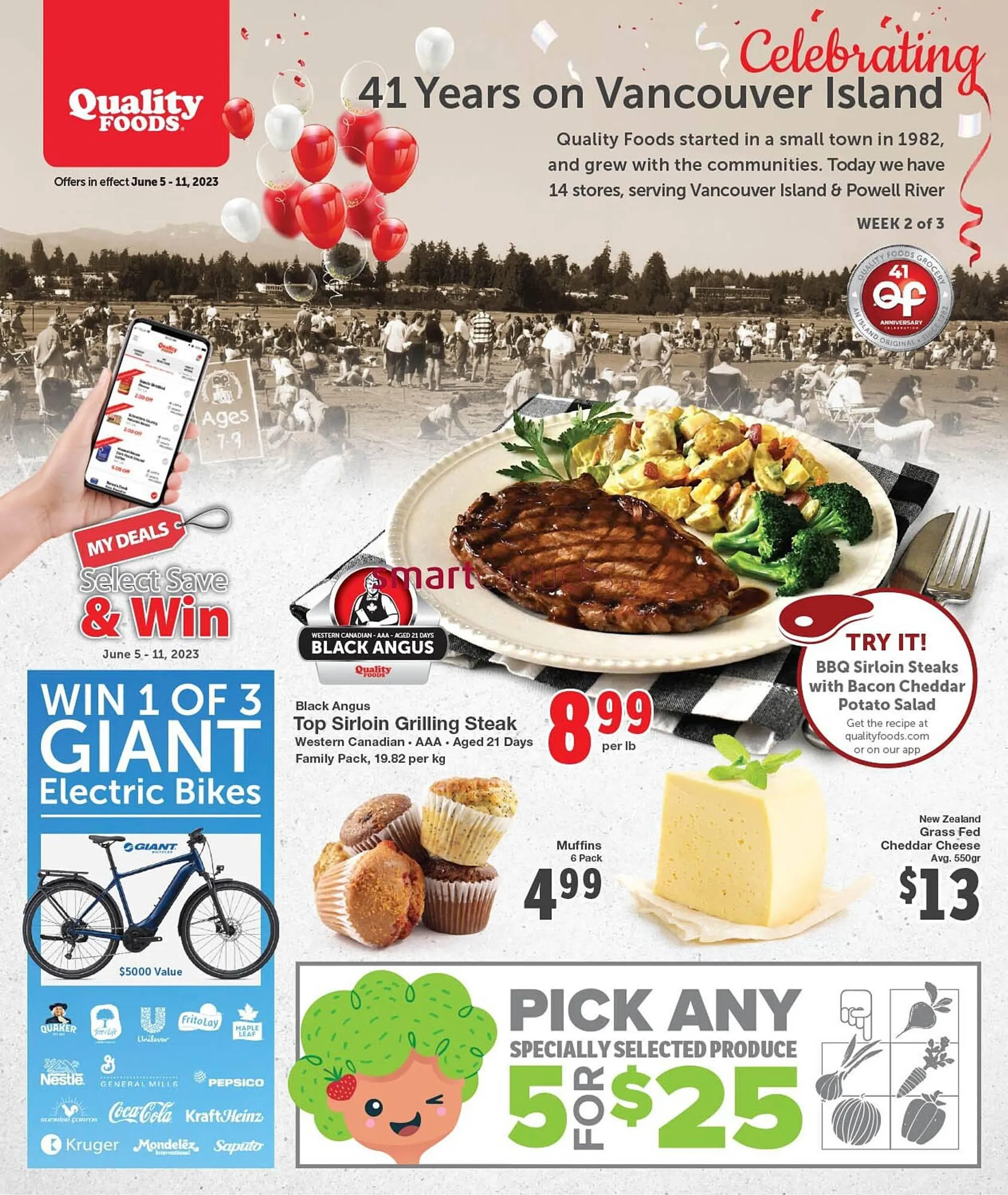 Quality Foods flyer - 1