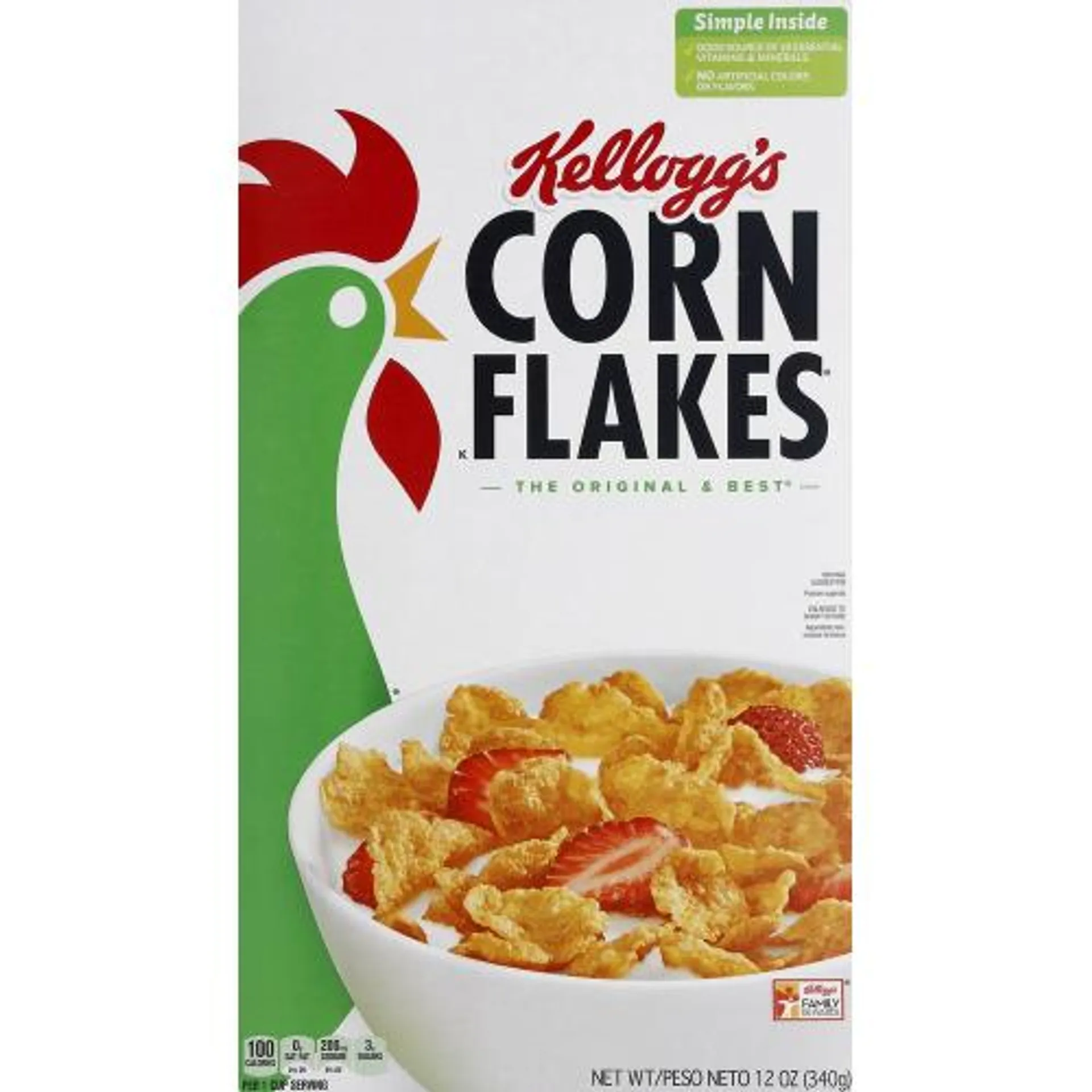 Kellogg's Corn Flakes, 340 g