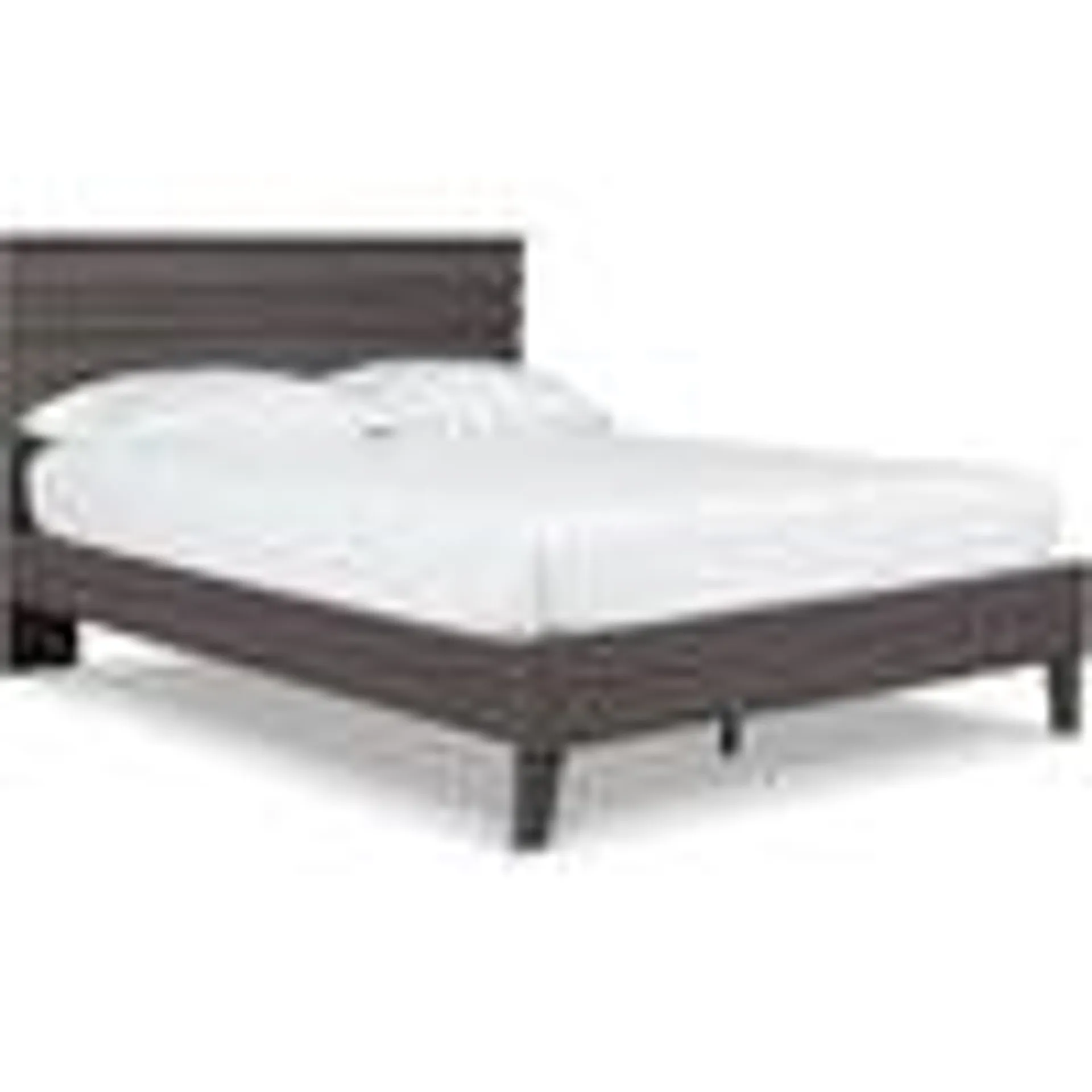 Brymont Queen Platform Bed - Dark Gray