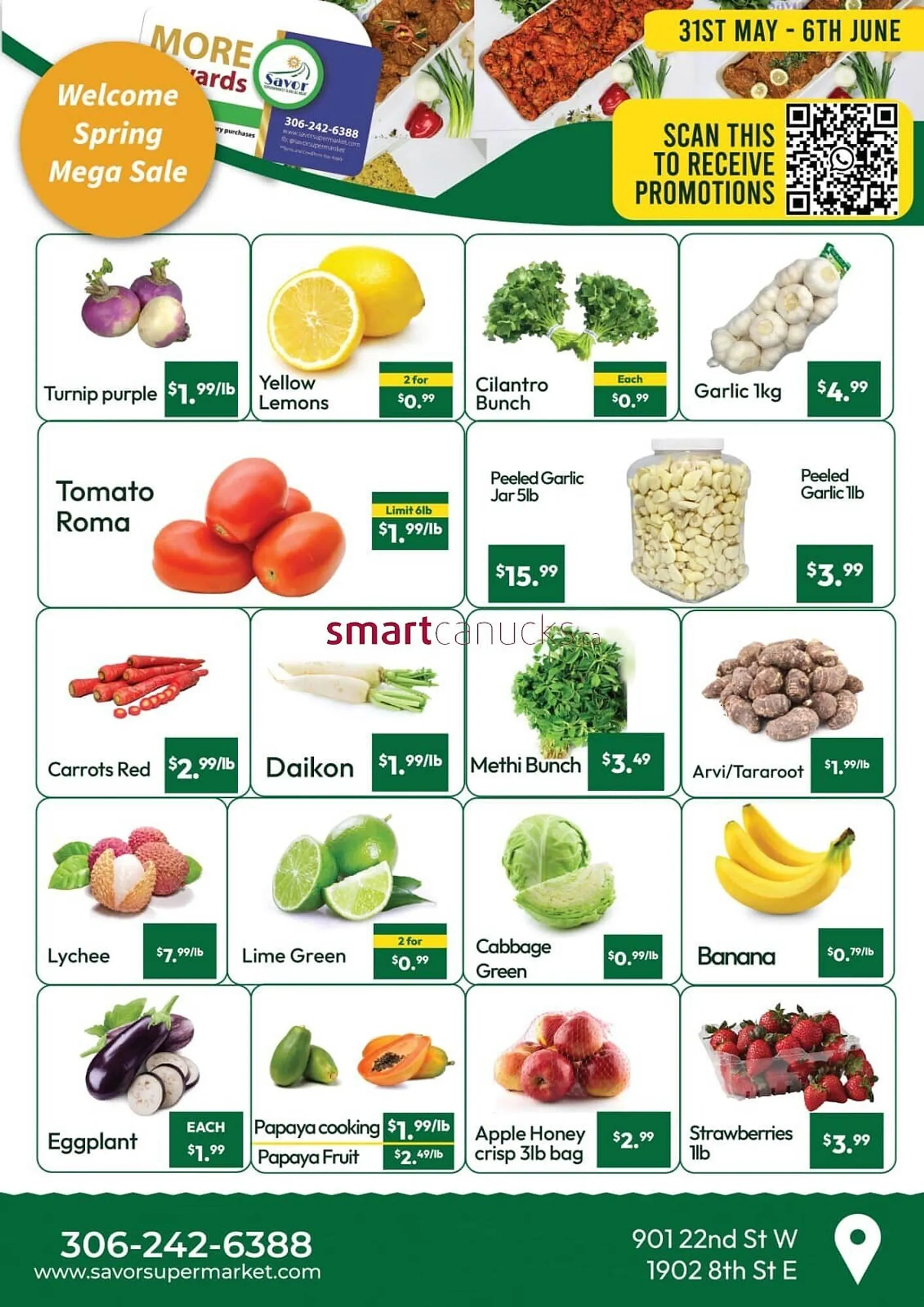 Savor Supermarket flyer - 1