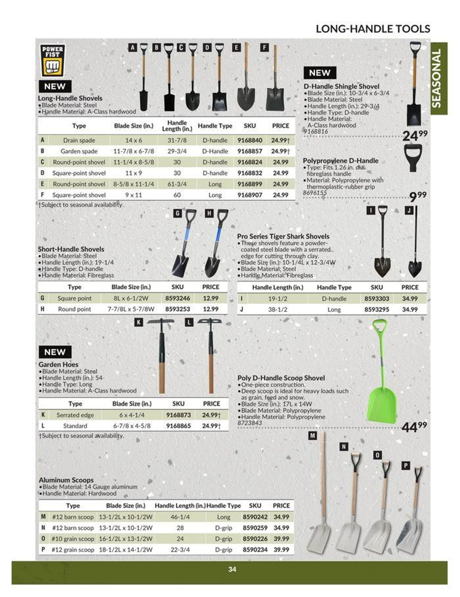 Seasonal Catalogue from April 23 to April 22 2025 - flyer page 34