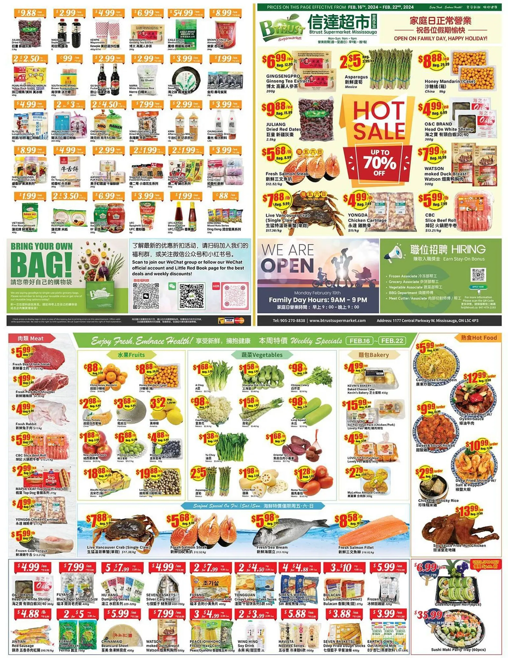 Btrust Supermarket flyer from February 16 to February 22 2024 - flyer page 