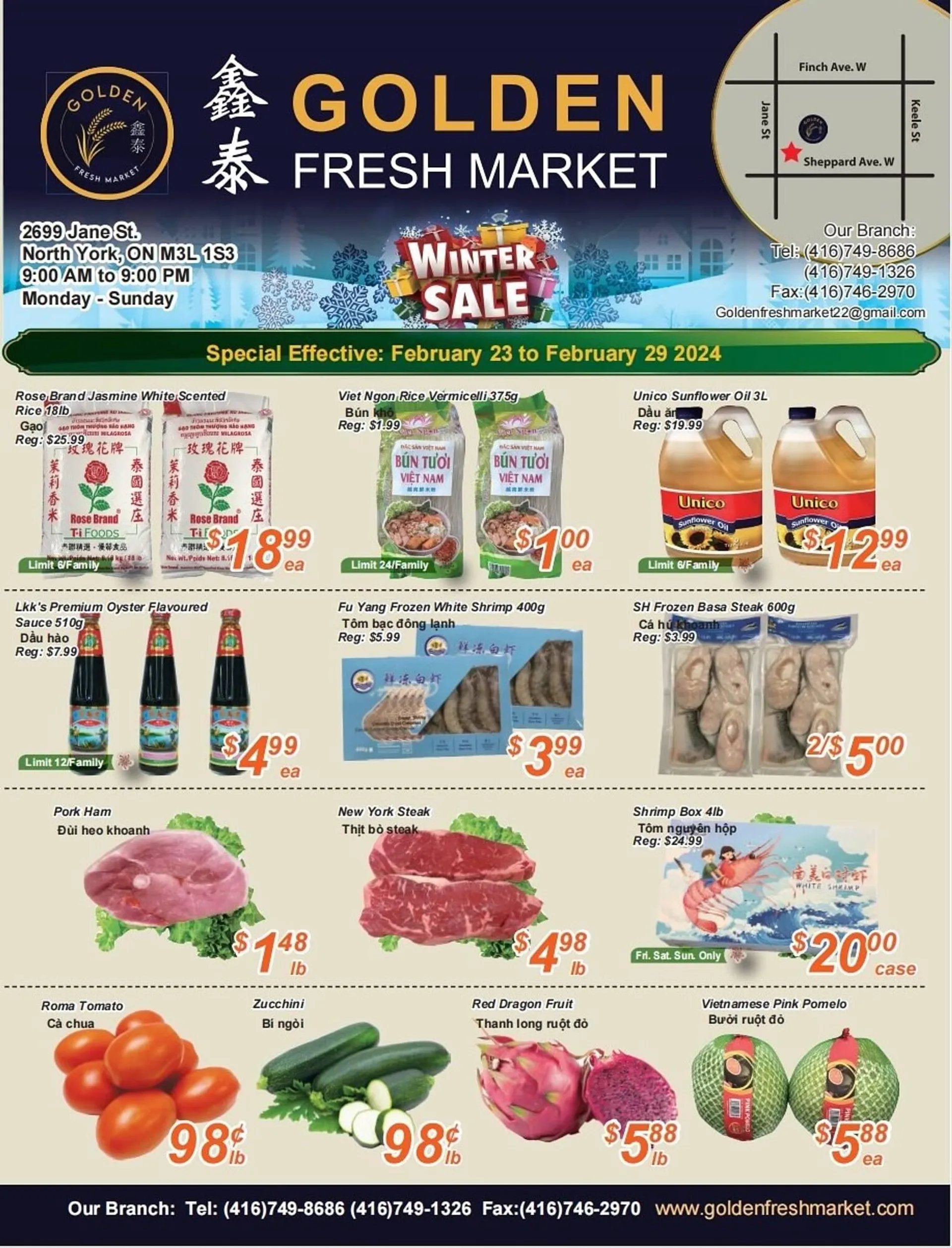 Golden Fresh Market flyer from February 23 to February 29 2024 - flyer page 