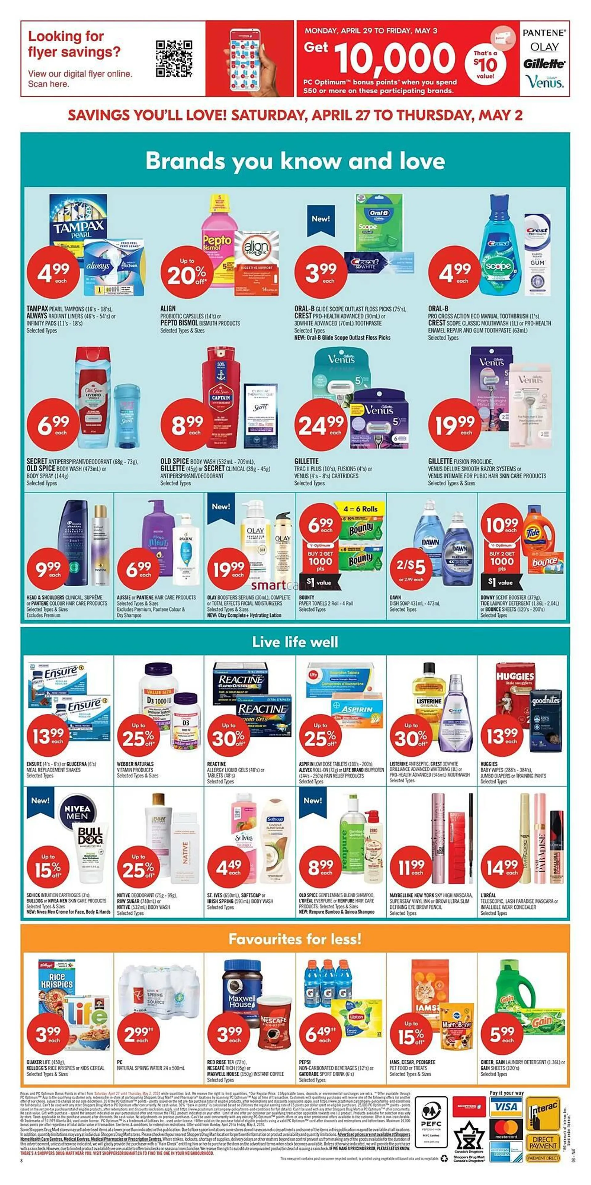 Shoppers Drug Mart flyer from April 25 to May 1 2024 - flyer page 16