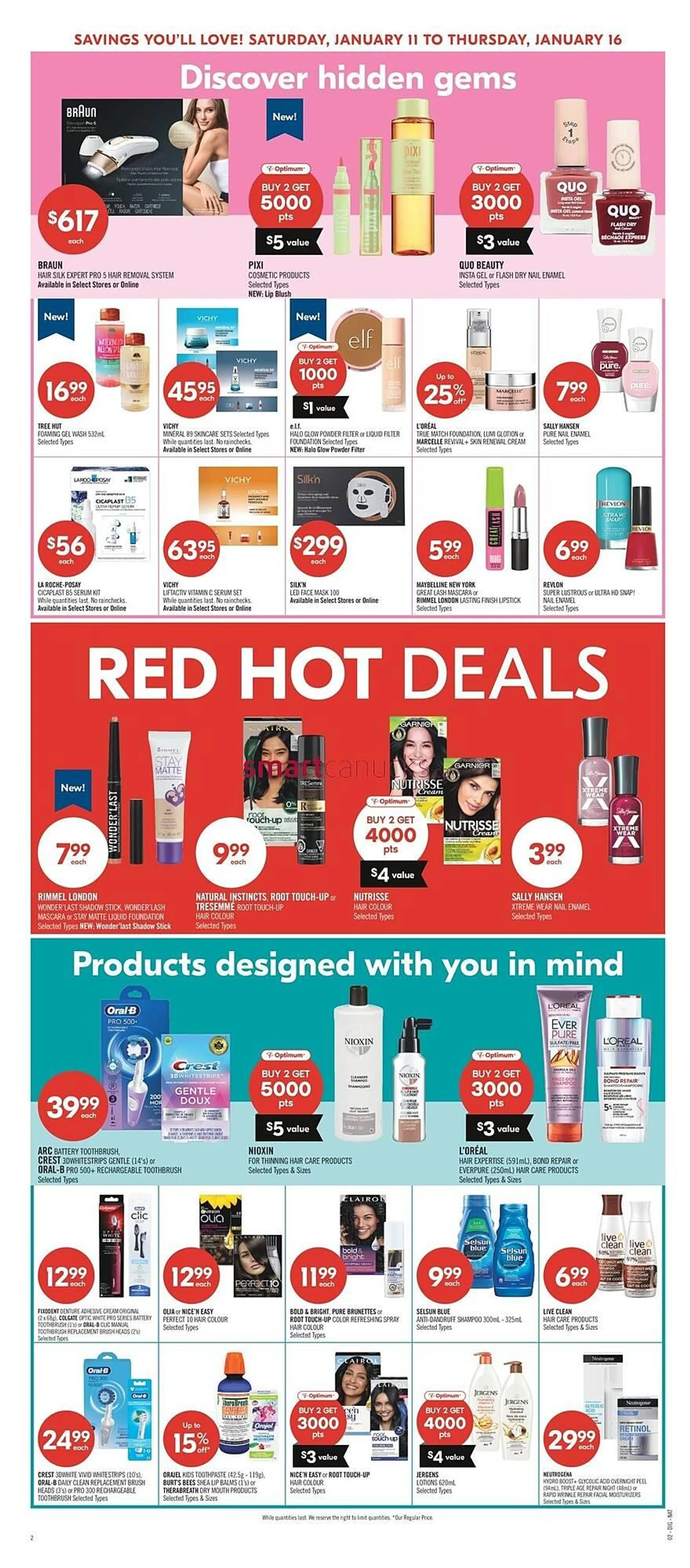 Shoppers Drug Mart flyer from January 9 to January 15 2025 - flyer page 19