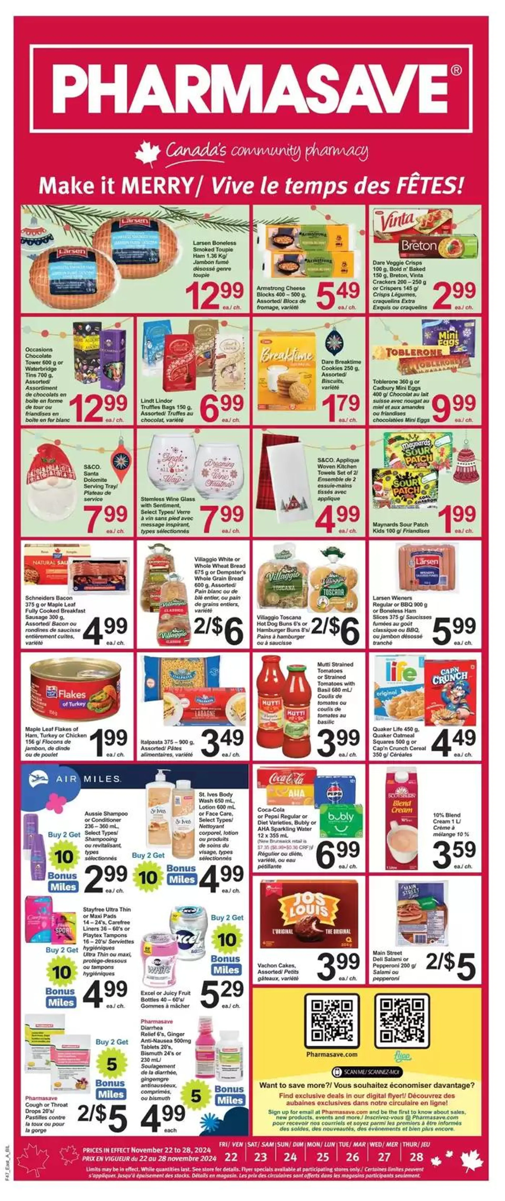 Pharmasave weekly flyer - 1