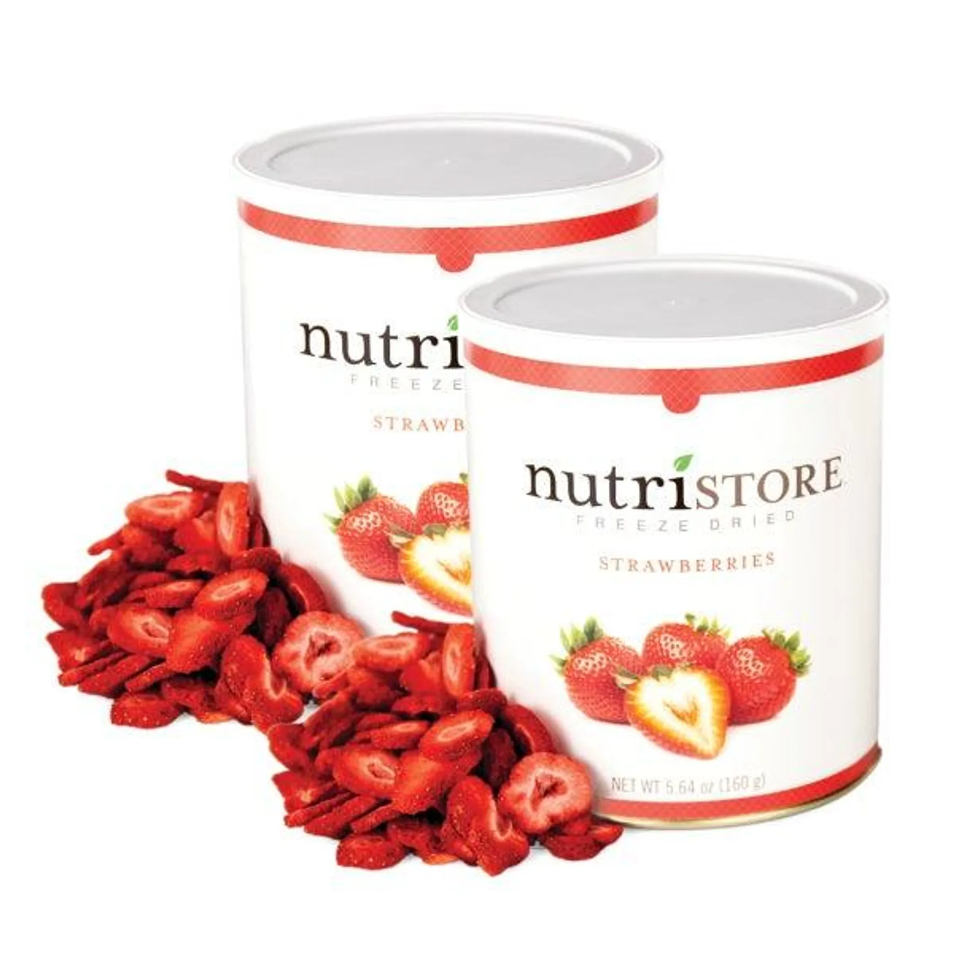 Nutristore Freeze-dried Strawberries 2-pack