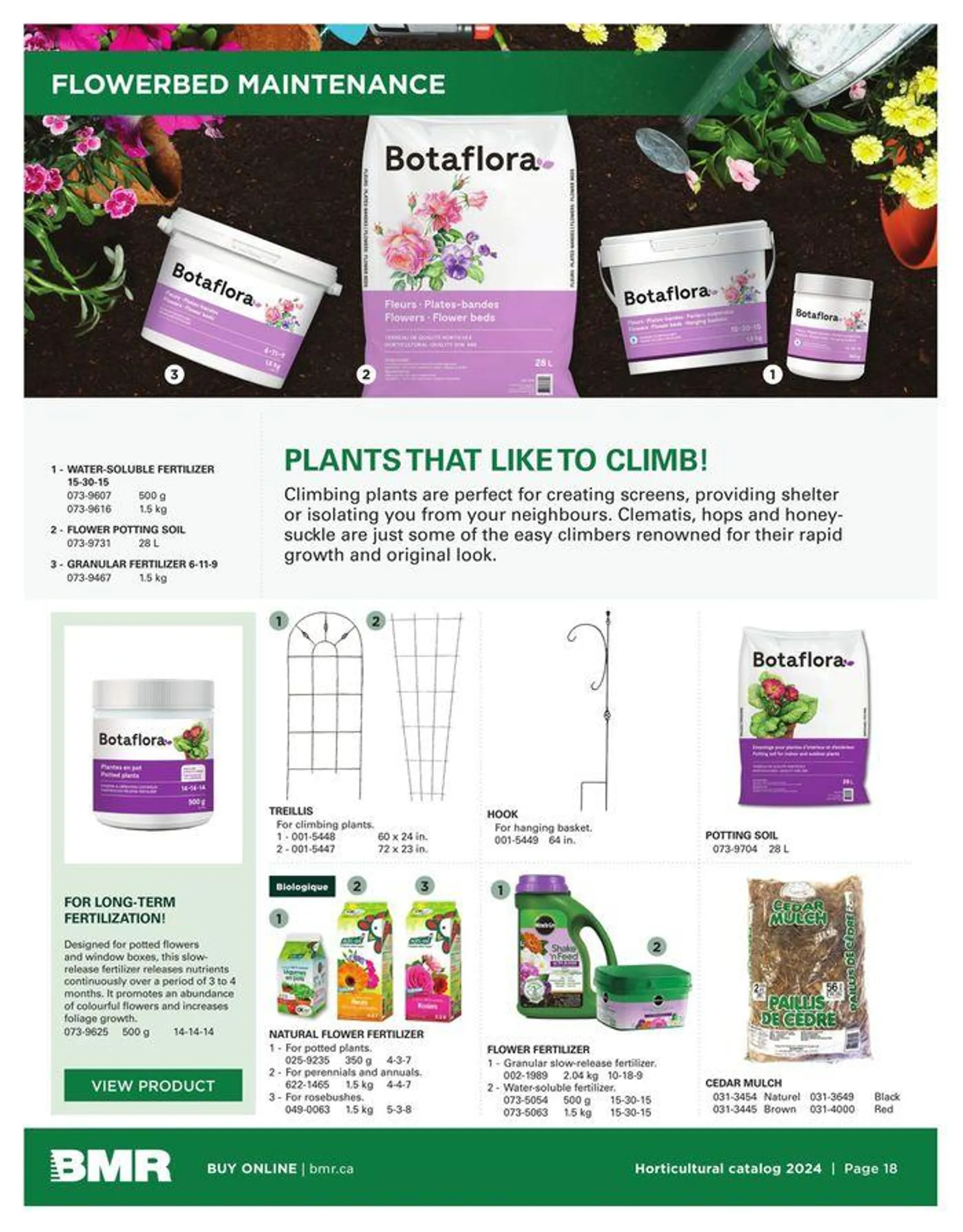 HORTICULTURAL CATALOG 2024 from April 11 to December 31 2024 - flyer page 18