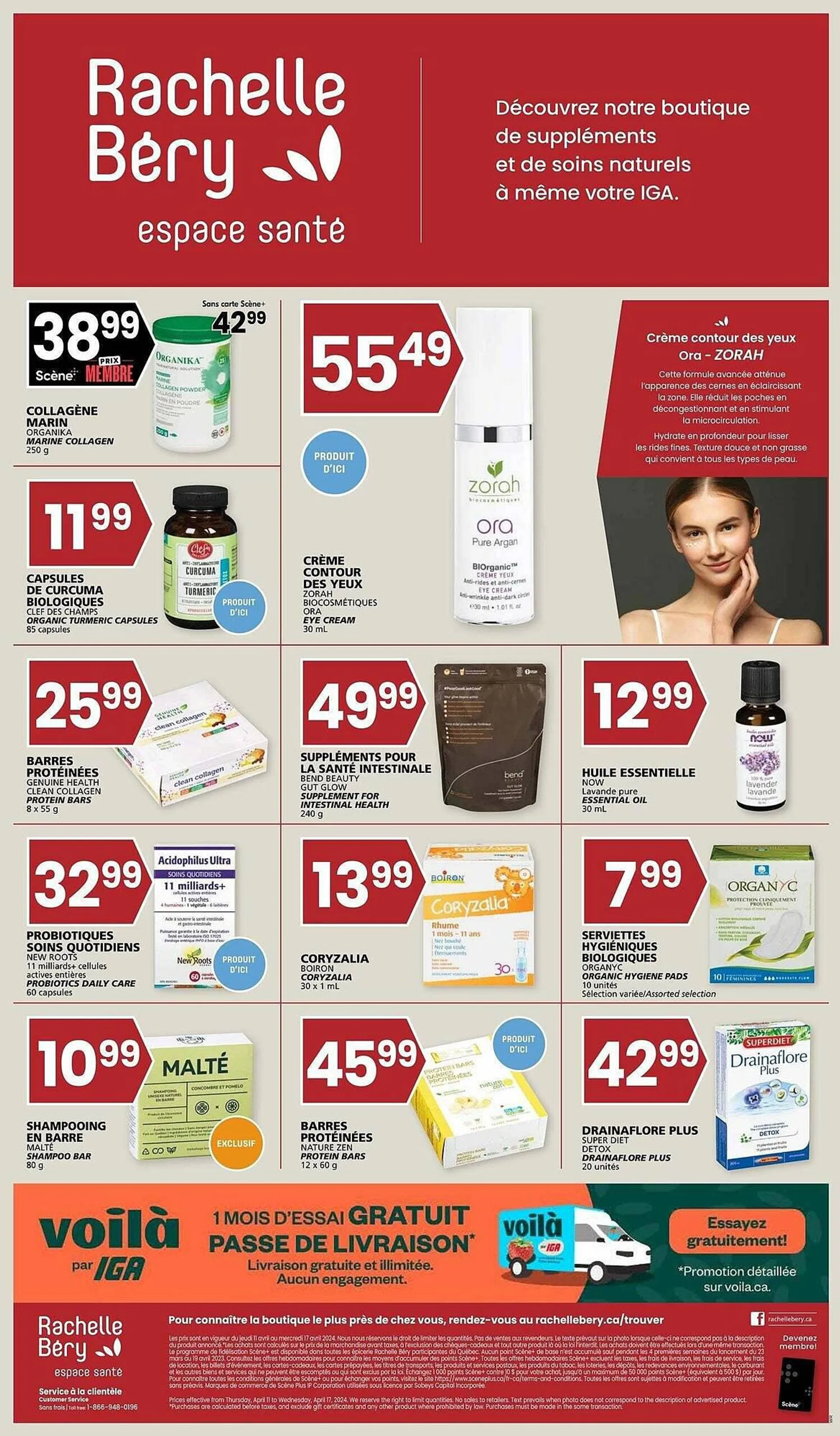 Rachelle-Bery Pharmacy flyer from April 10 to April 17 2024 - flyer page 1