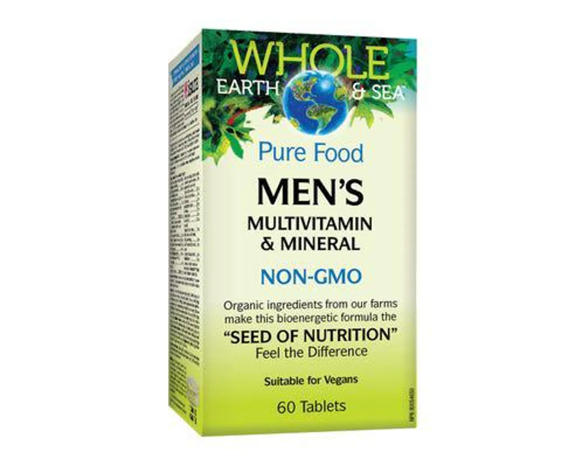 Whole Earth & Sea Multivitamin & Mineral Men's 60 Tablets