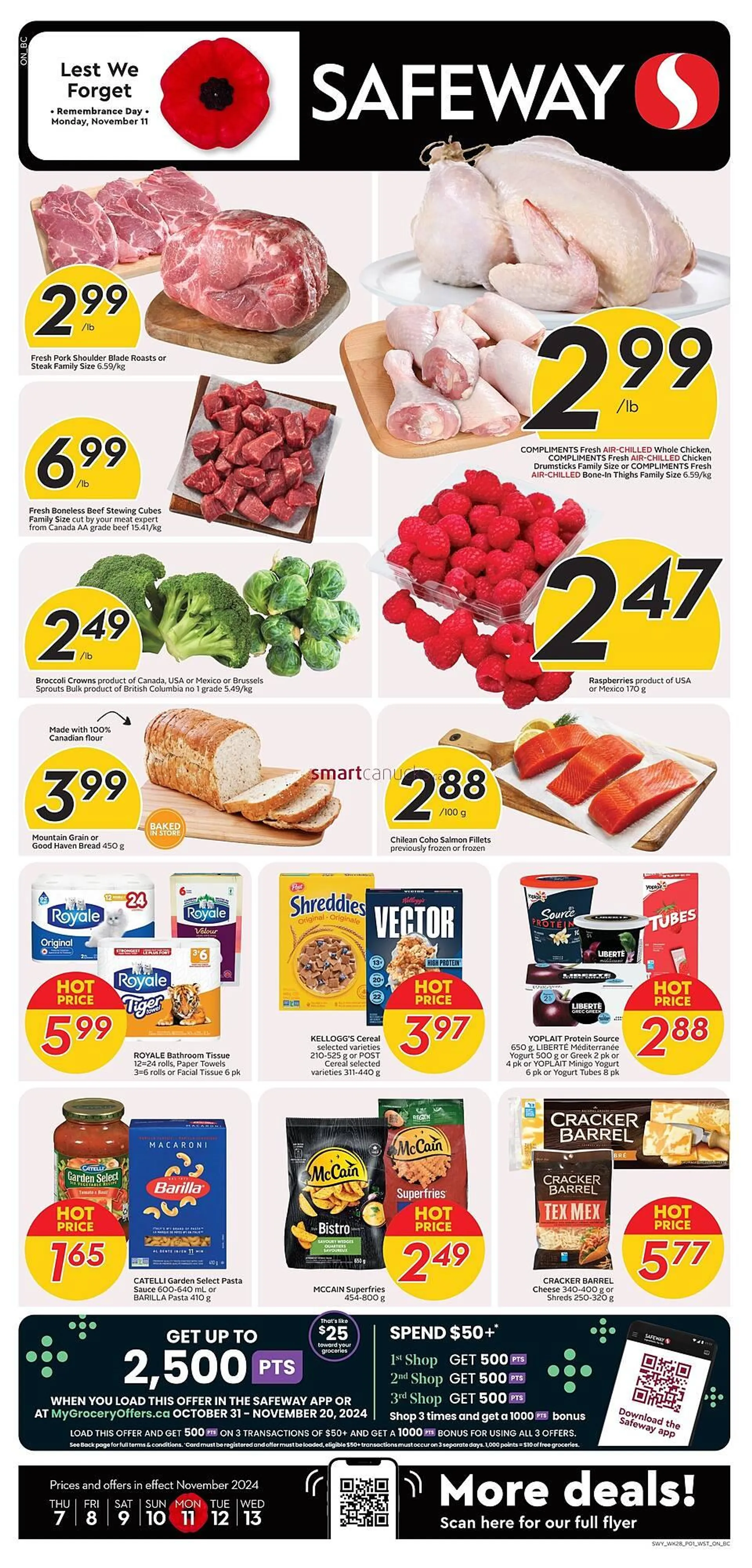 Safeway flyer - 1