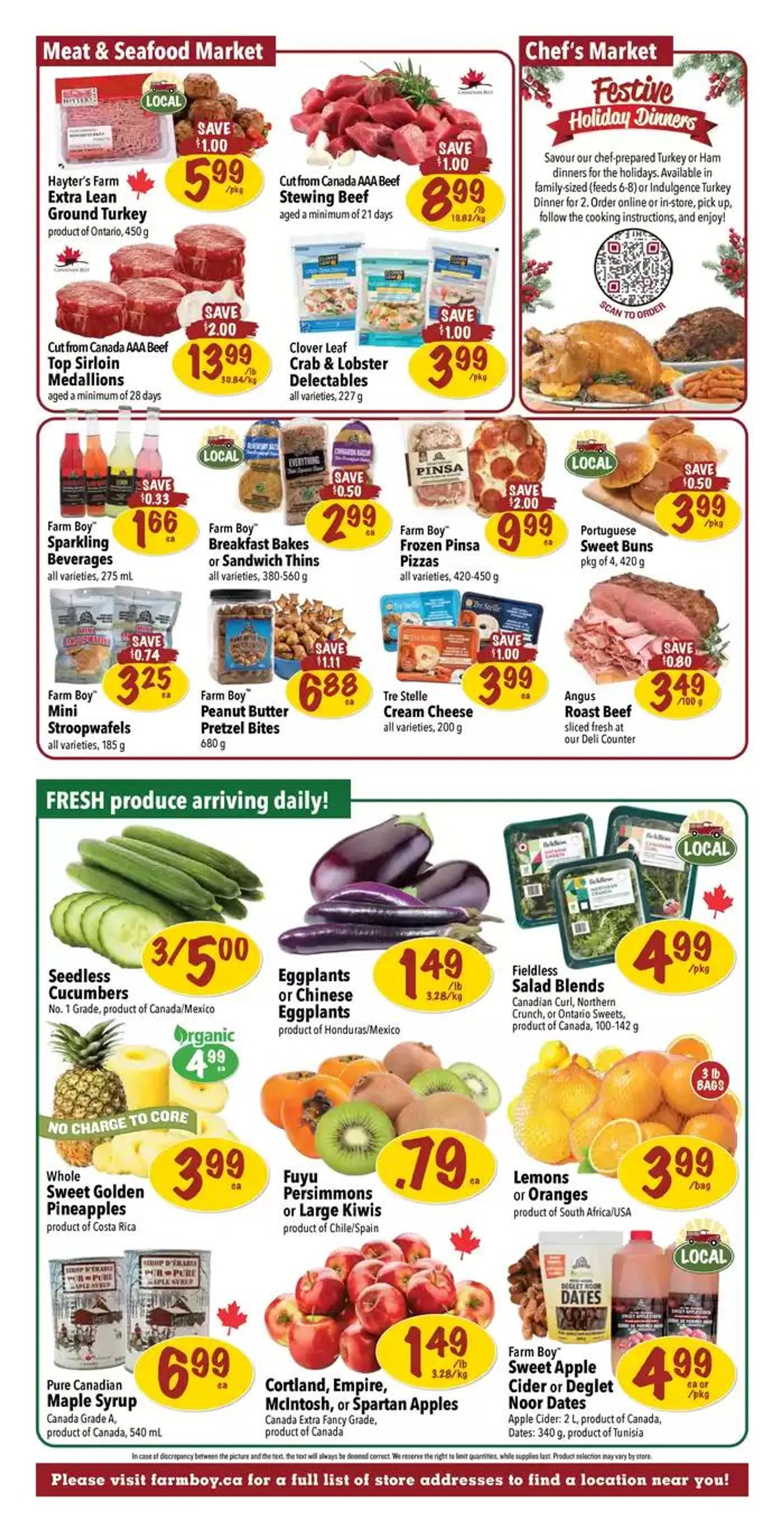 Farm Boy weekly flyer from November 28 to December 12 2024 - flyer page 2