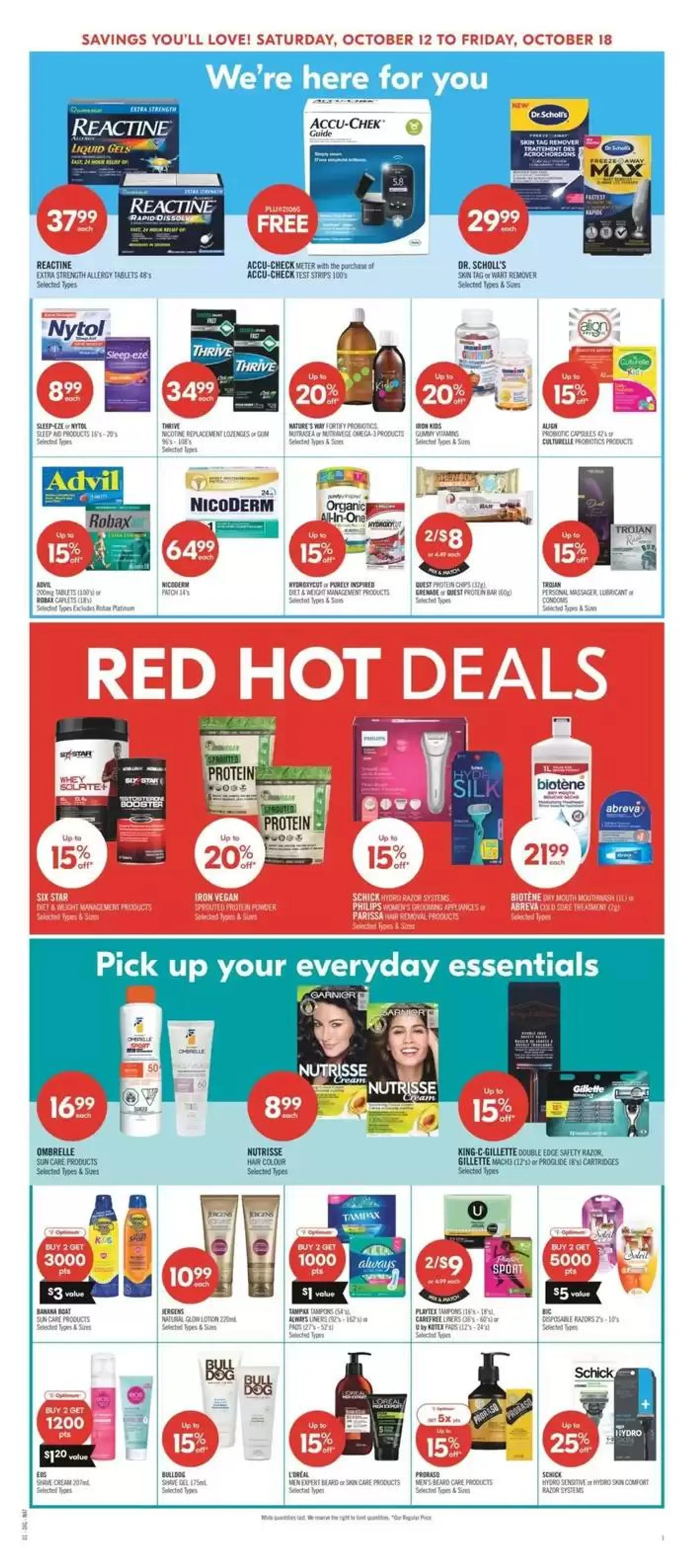 Shoppers Drug Mart Weekly ad from October 12 to October 17 2024 - flyer page 20