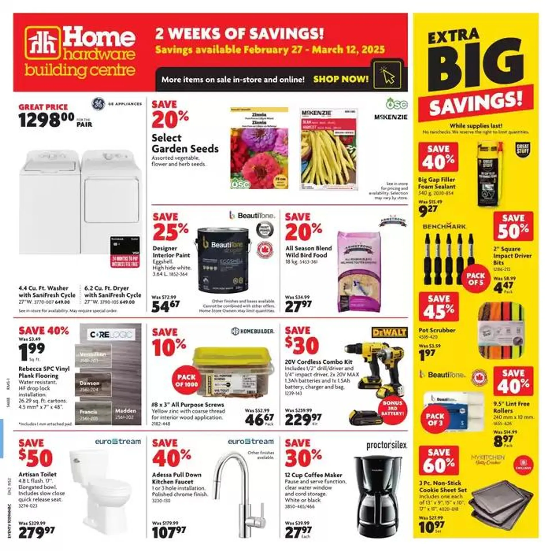 Discounts and promotions - 1