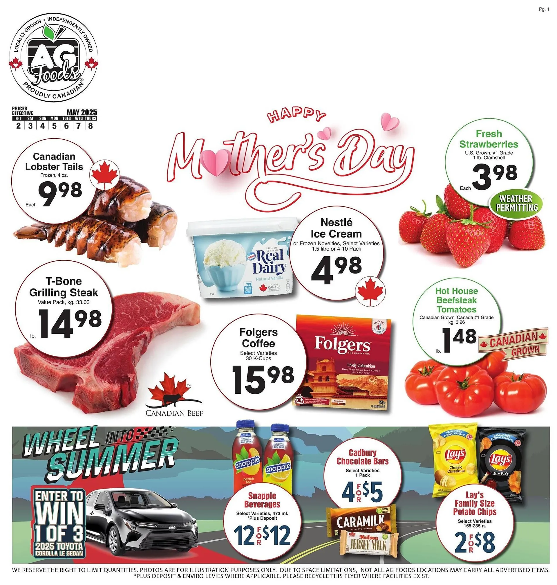 AG Foods flyer - 1