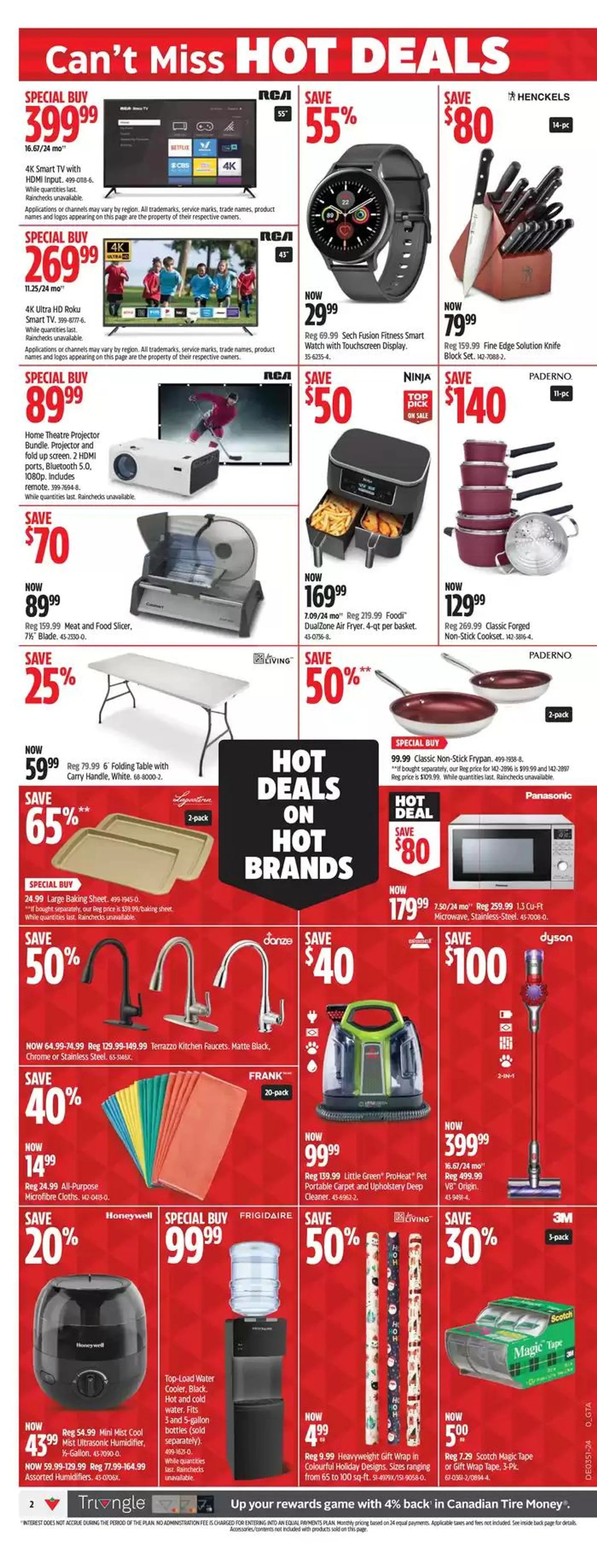 Canadian Tire weekly flyer from December 12 to December 22 2024 - flyer page 2