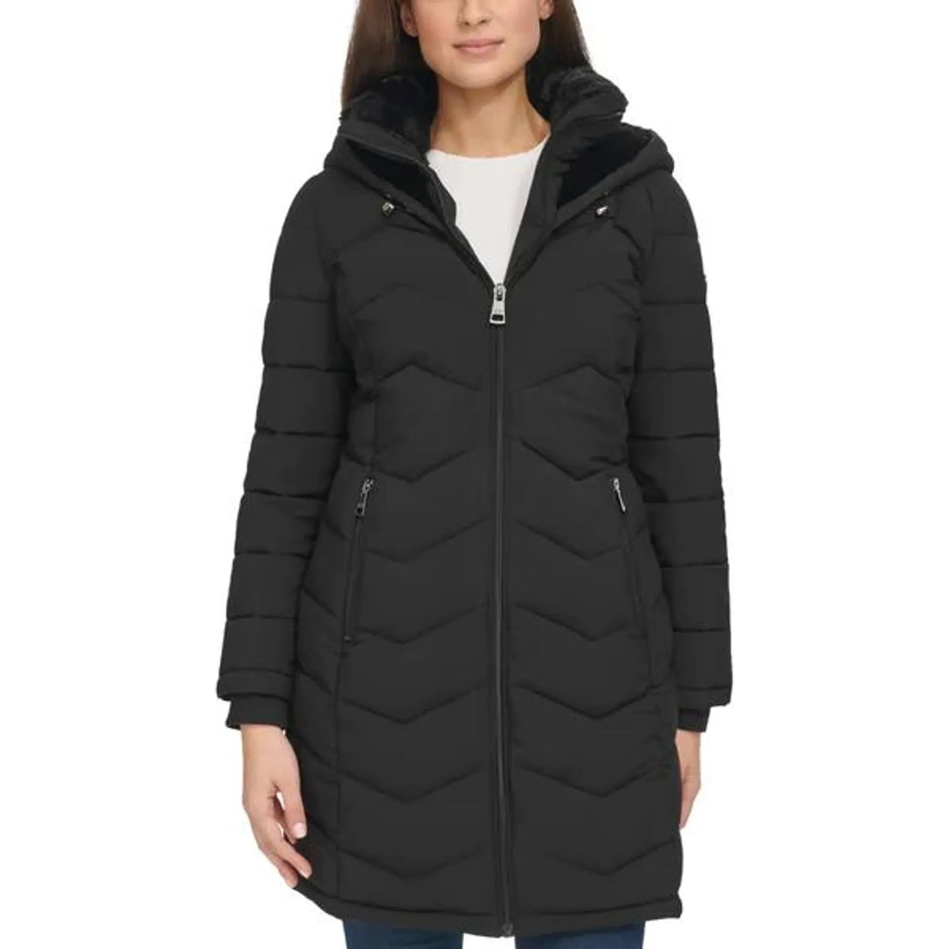 Andrew Marc Women's Matte Stretch Parka