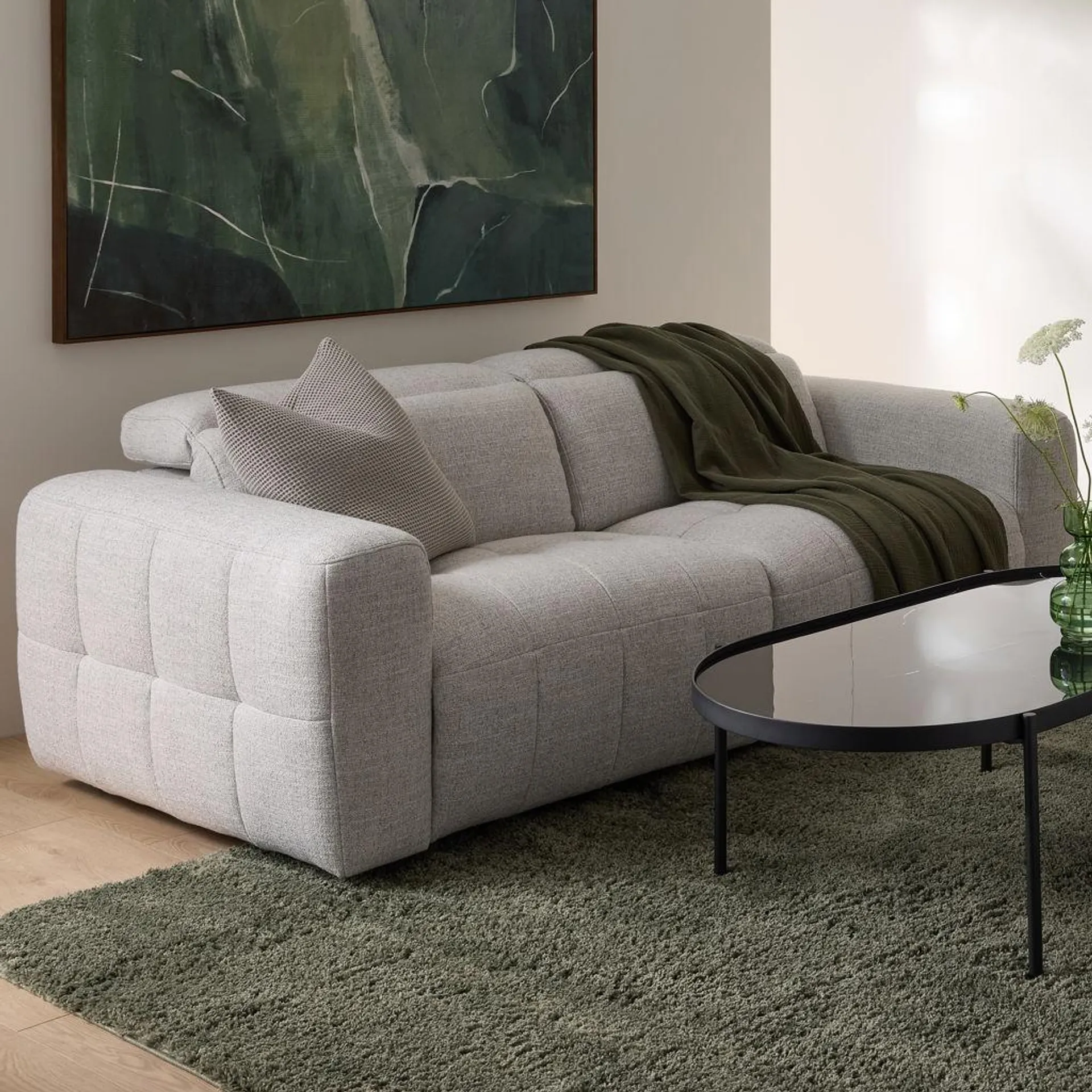 Sofa condo inclinable motorisé avec appuis-tête ajustables