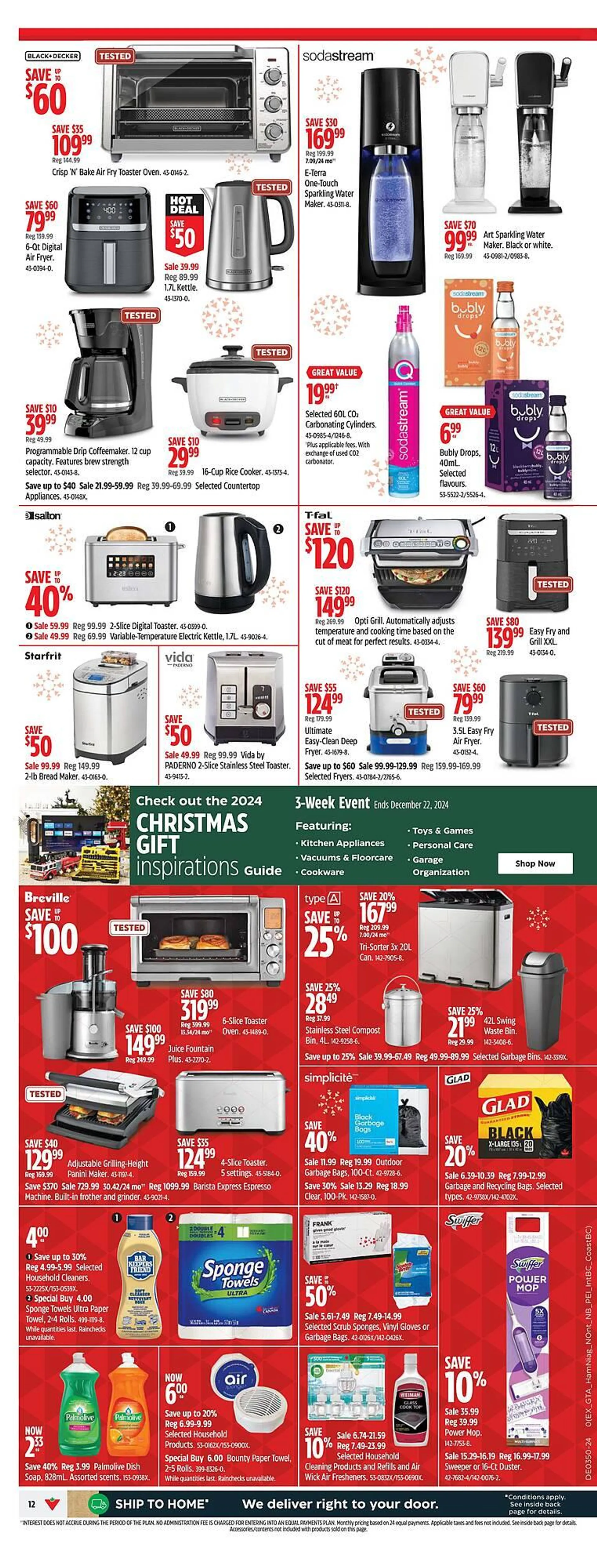 Canadian Tire flyer from December 5 to December 18 2024 - flyer page 12