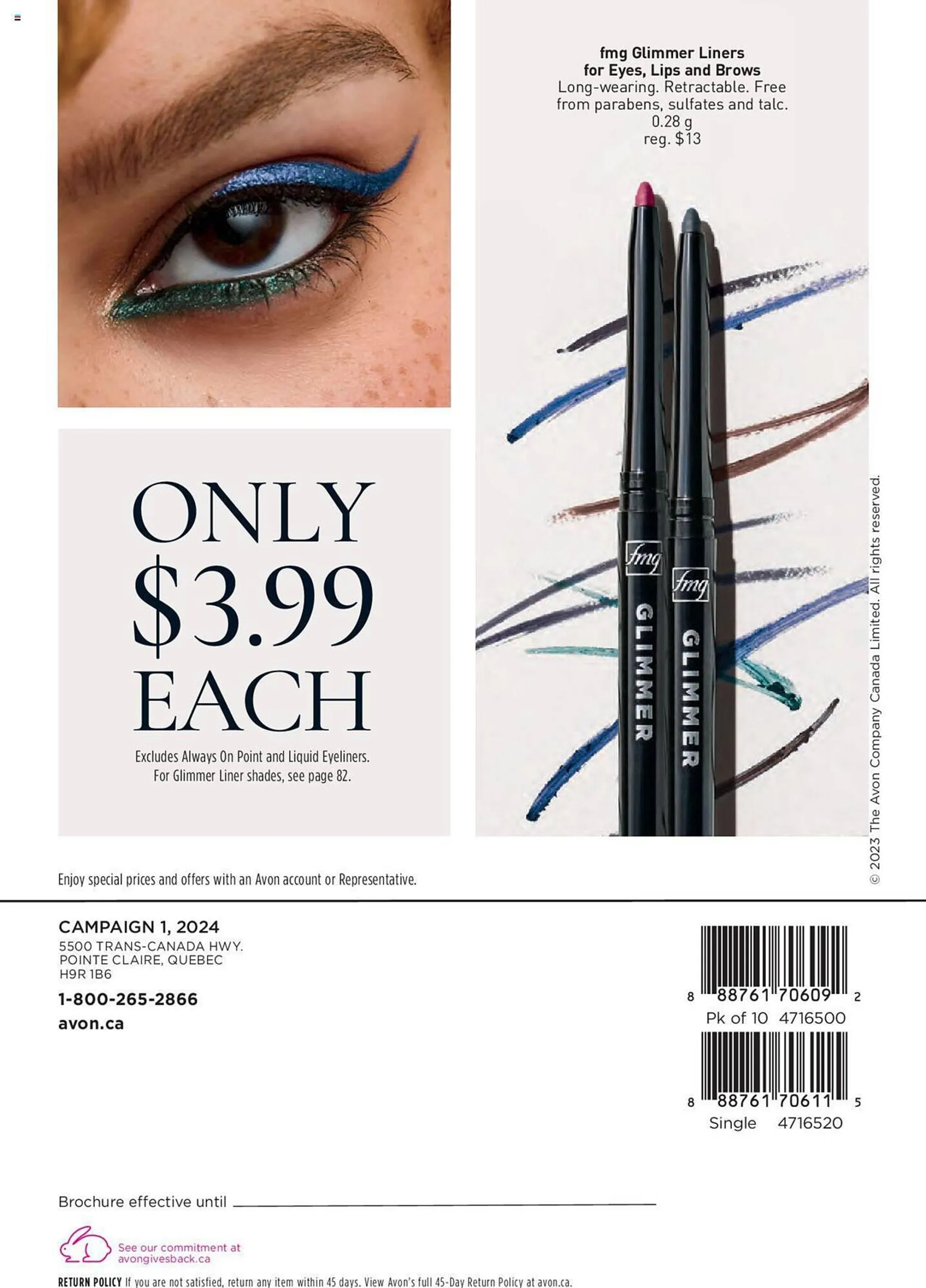 AVON flyer from January 18 to January 31 2024 - flyer page 100