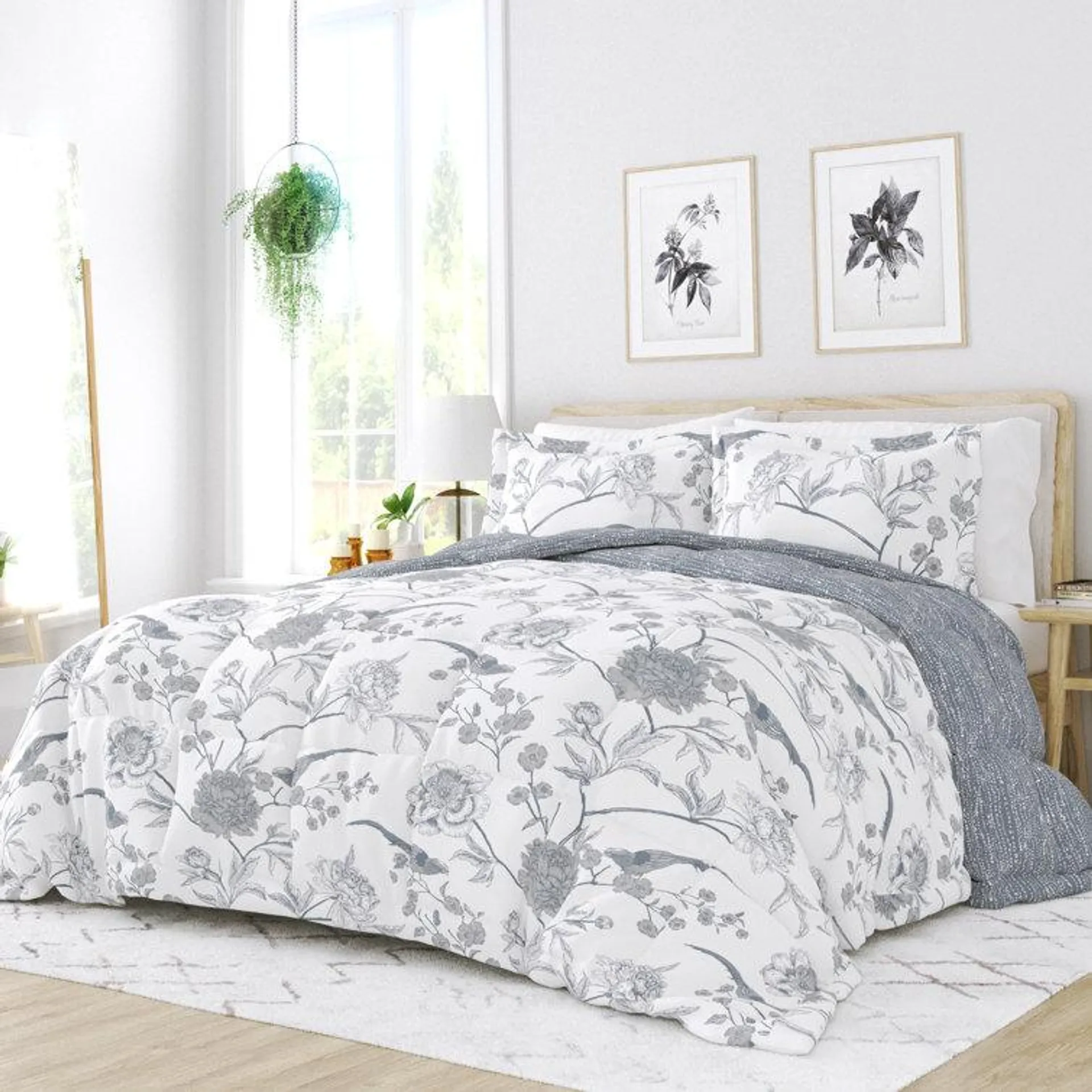 Down Alternative Molly Botanicals Reversible Comforter Set