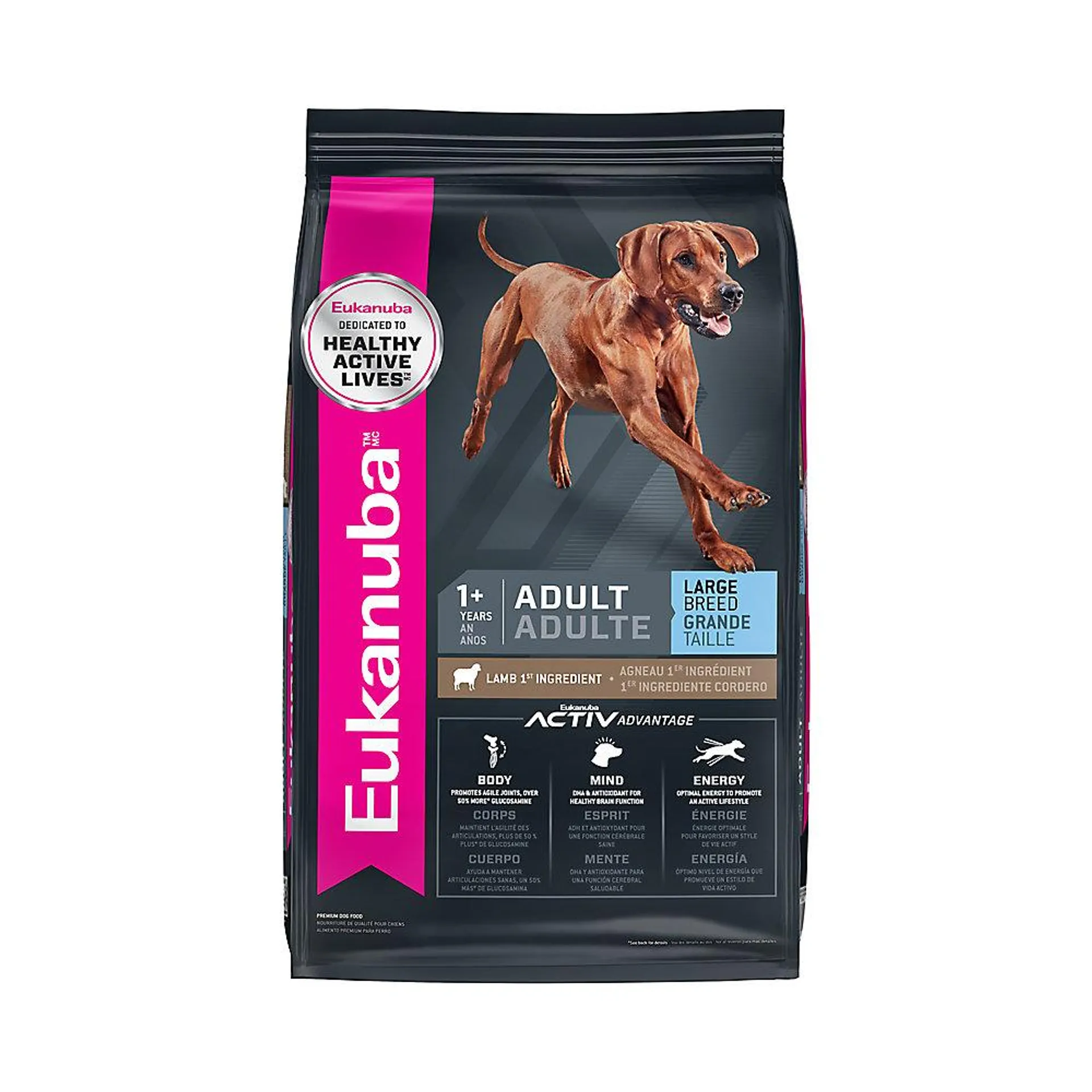 Eukanuba™ Large Breed Adult Dry Dog Food Lamb & Rice - 30 lb