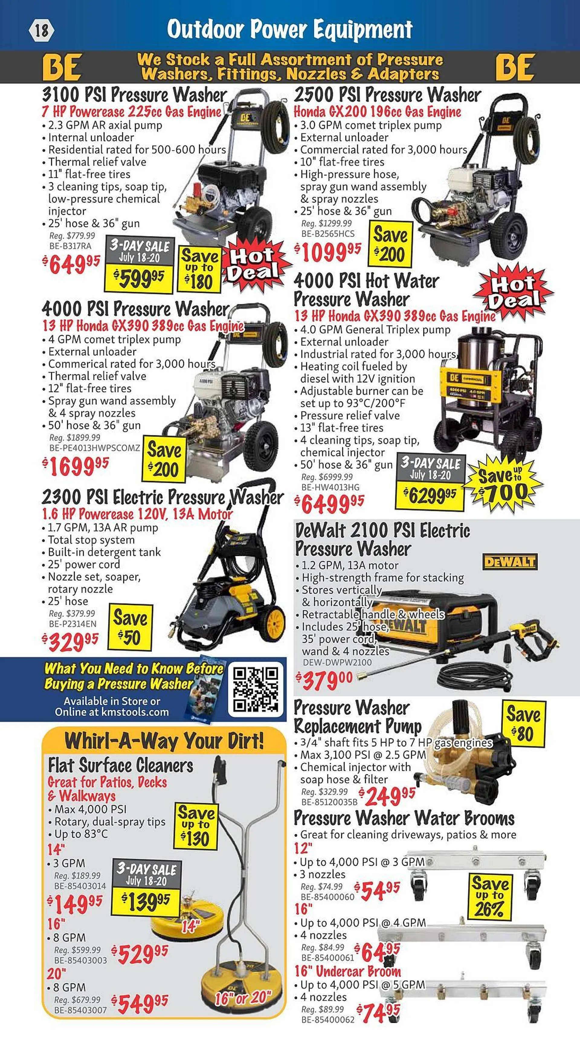 KMS Tools flyer from June 27 to July 31 2024 - flyer page 18