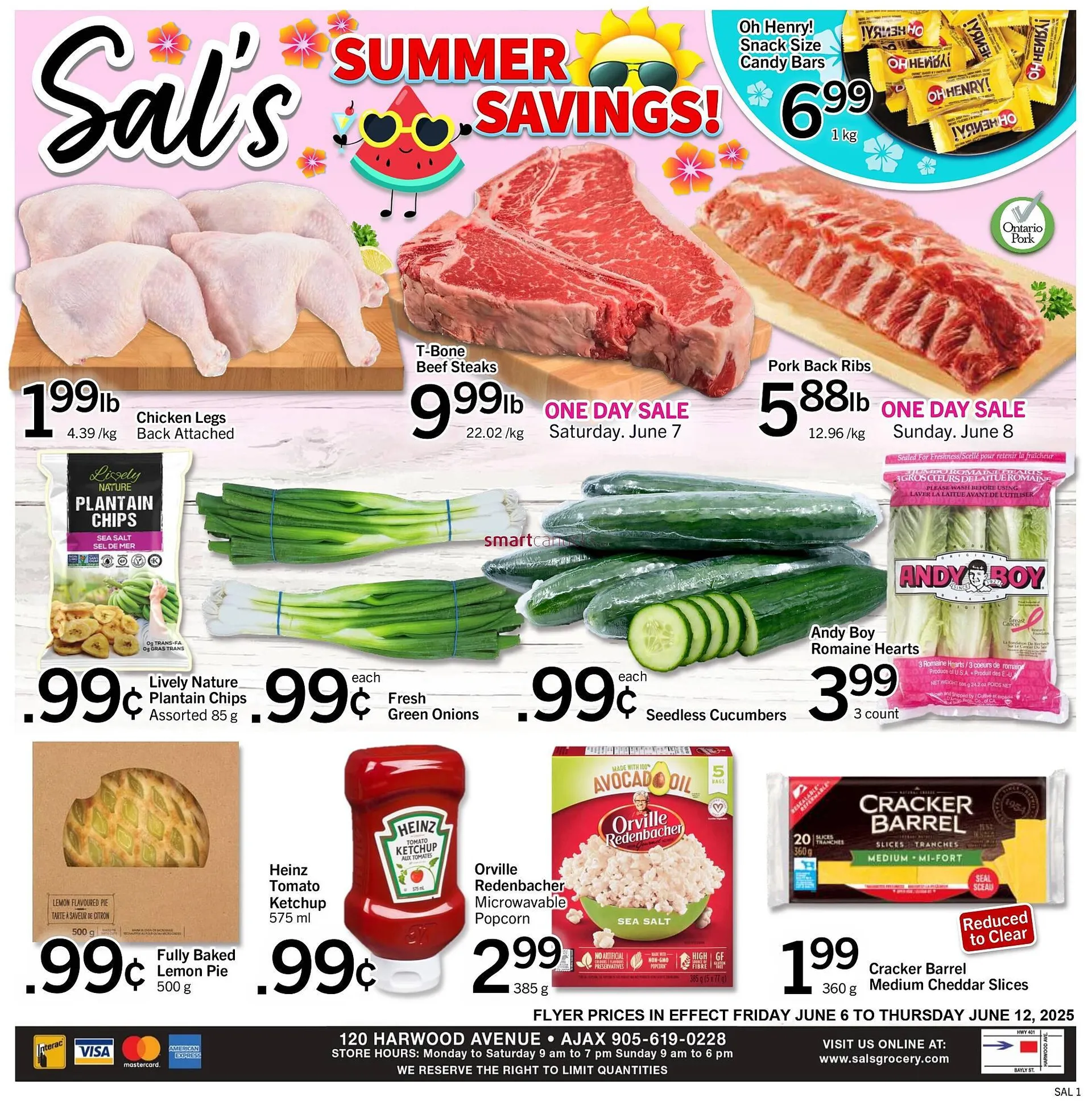 Sal's Grocery flyer from June 6 to June 12 2025 - flyer page 1