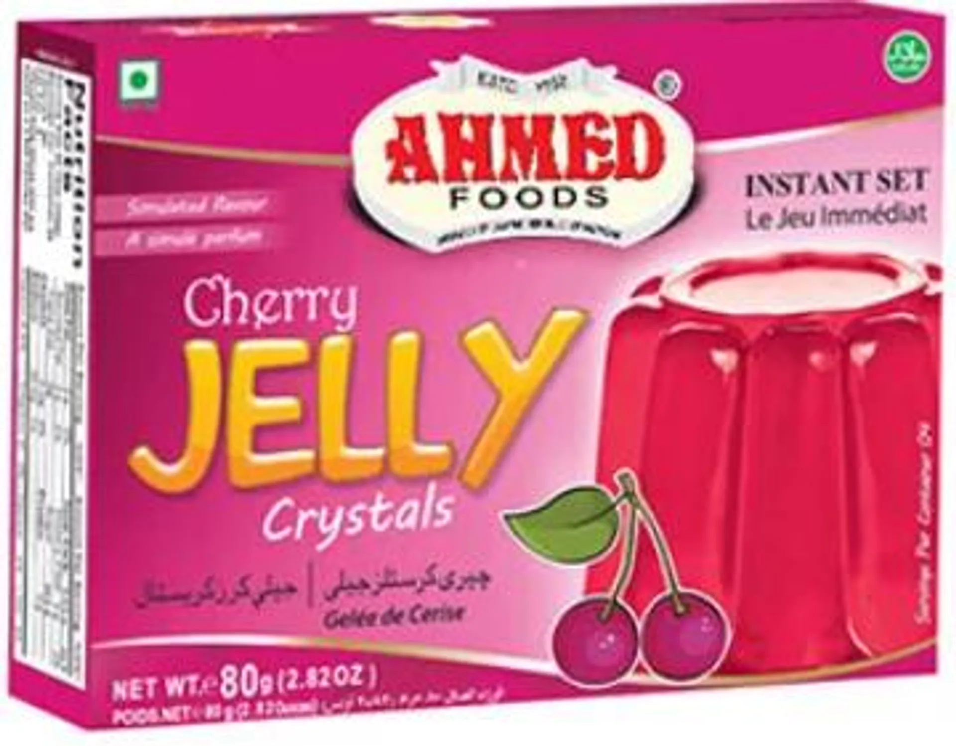 Ahmed Crystal Jelly Cherry 70g