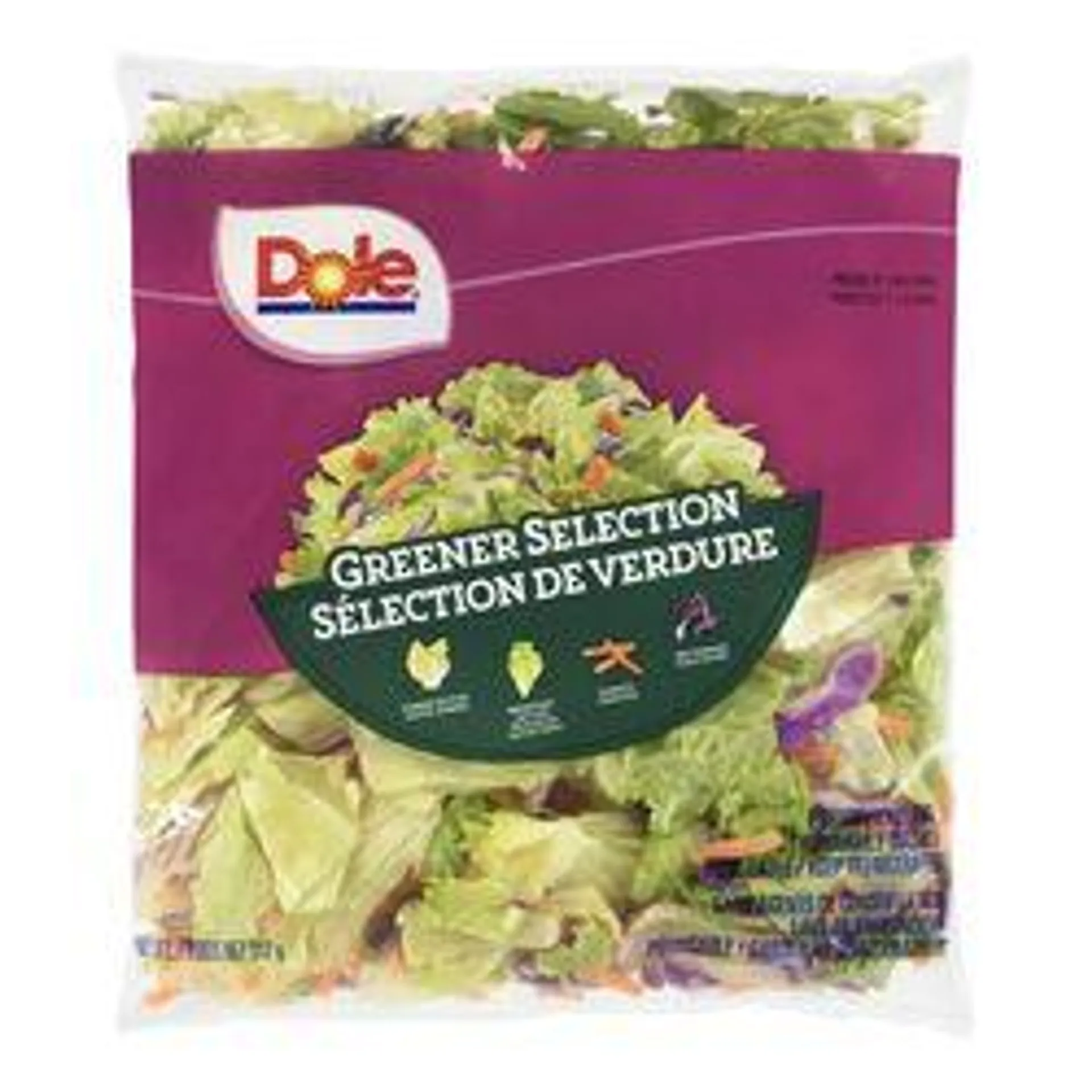 Dole Greener Selection Salad Mix 312 g