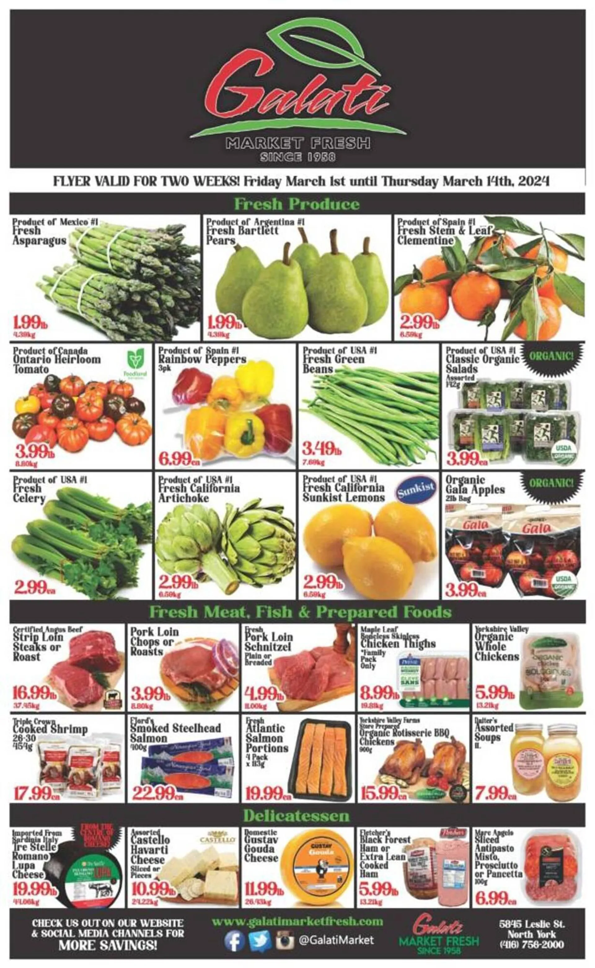 Galati Market Fresh flyer from March 12 to March 14 2024 - flyer page 