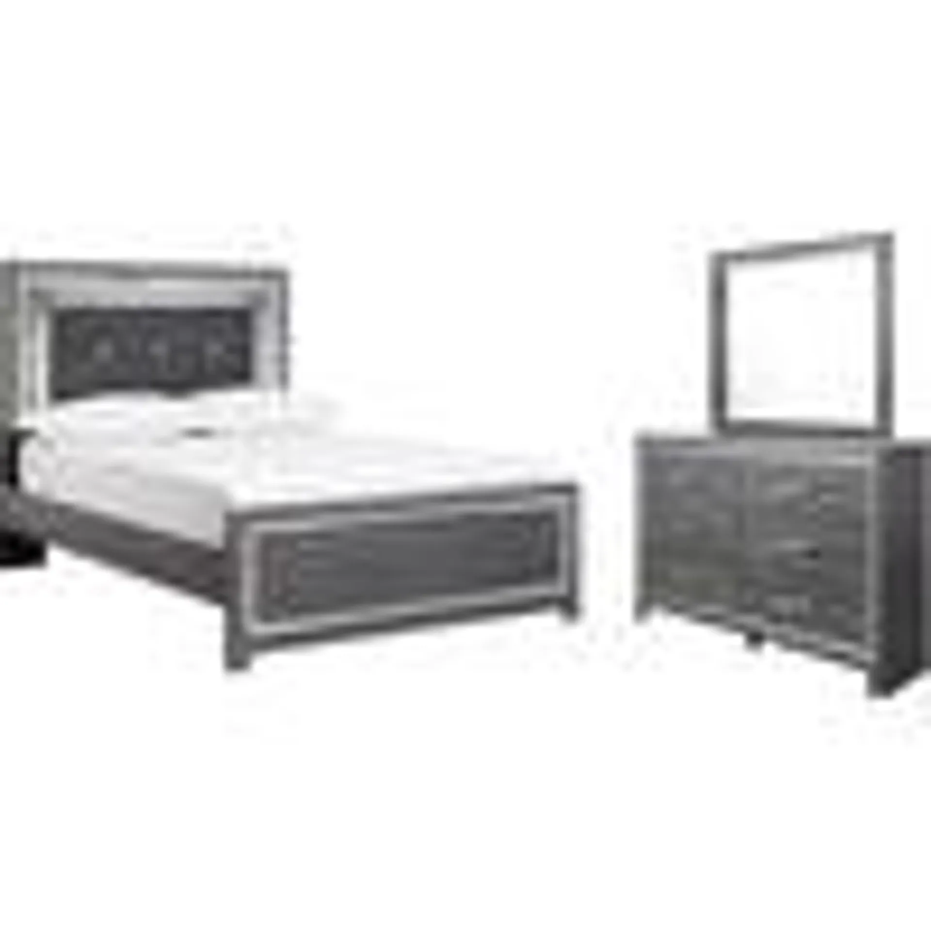 Lodanna 5 Piece Bedroom Package - Gray