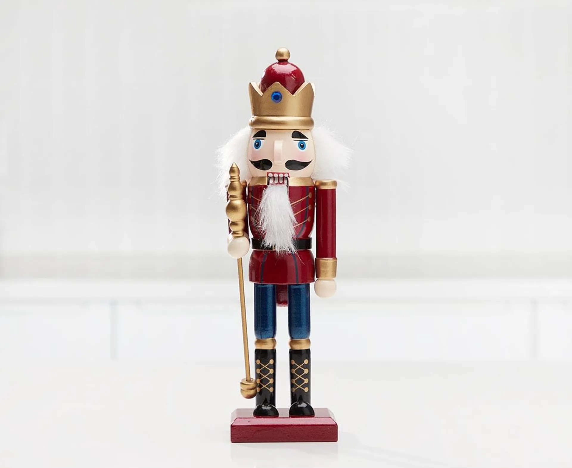 Nutcracker Decoration, Black and Red