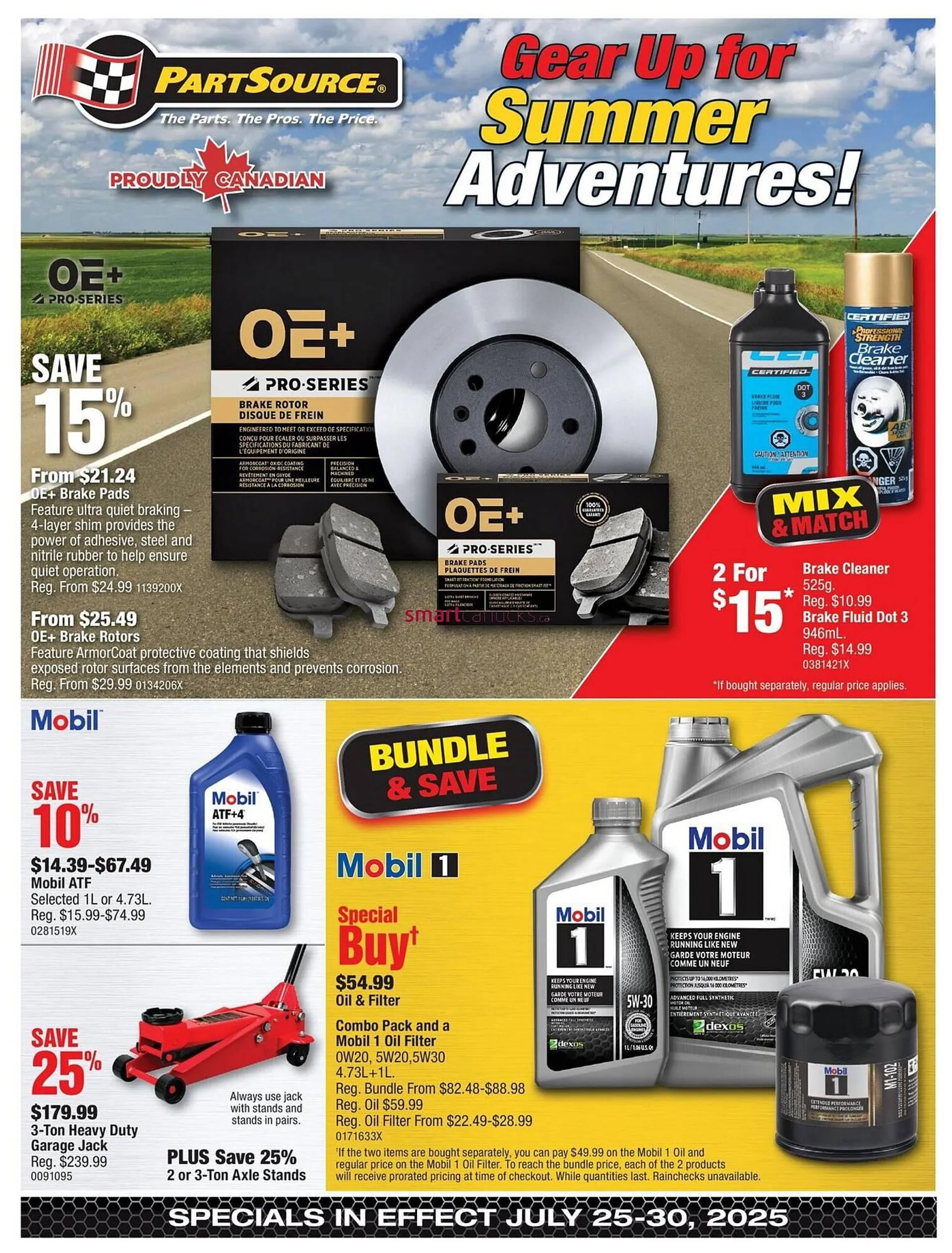 PartSource flyer from July 24 to July 30 2025 - flyer page 1