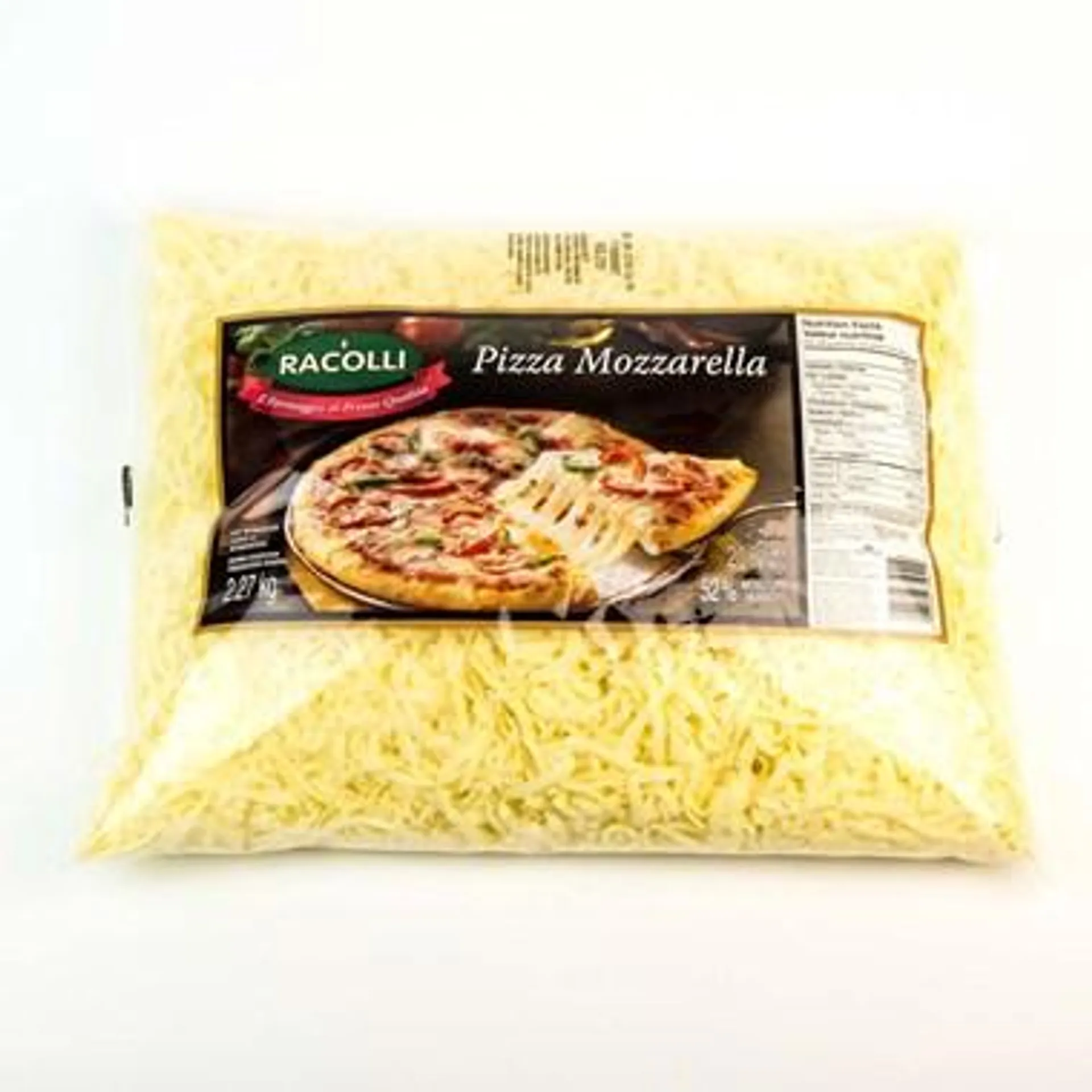 Mozzarella râpée 21% 2,27 kg
